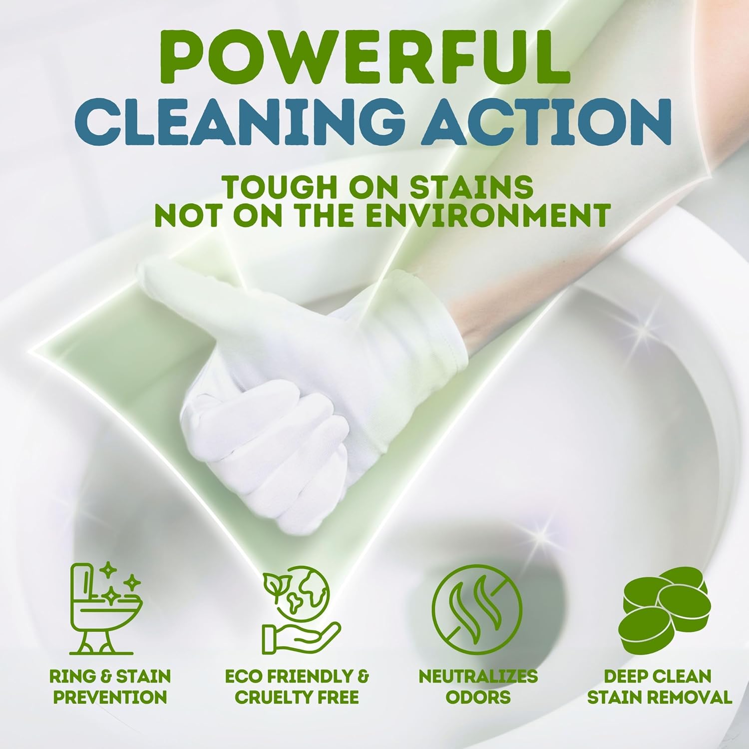 Bubbleburps Toilet Cleaning Sheets Descaler Tablets COMBO