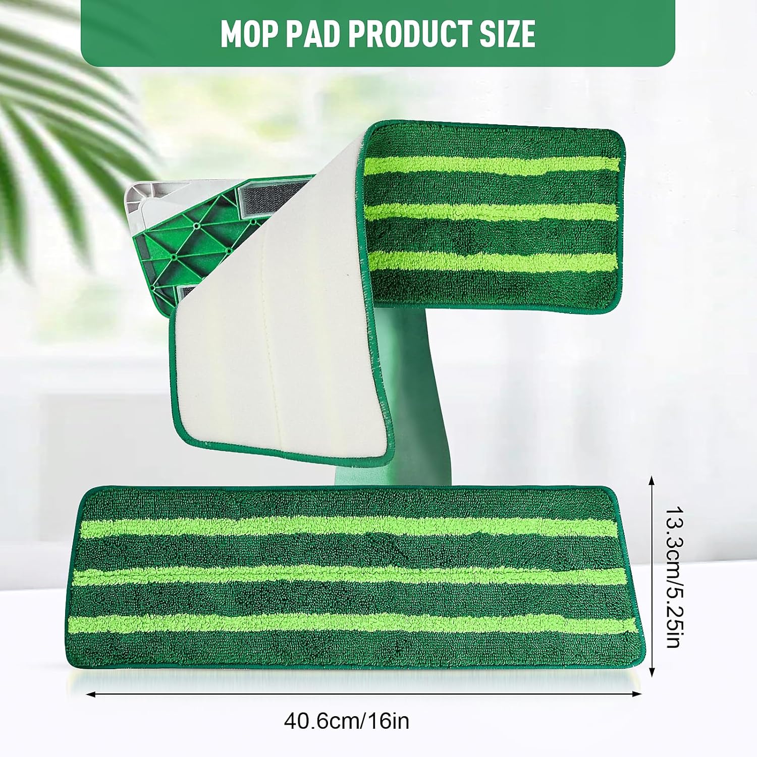 NIXOOT 3 Pack Mop Refills for Libman Freedom Spray Mop
