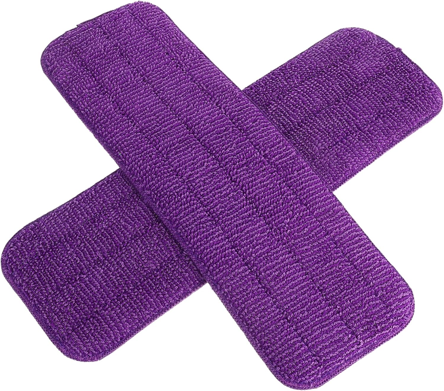 2PCS High Absorbent Replacement Mop Heads for Machine Wash