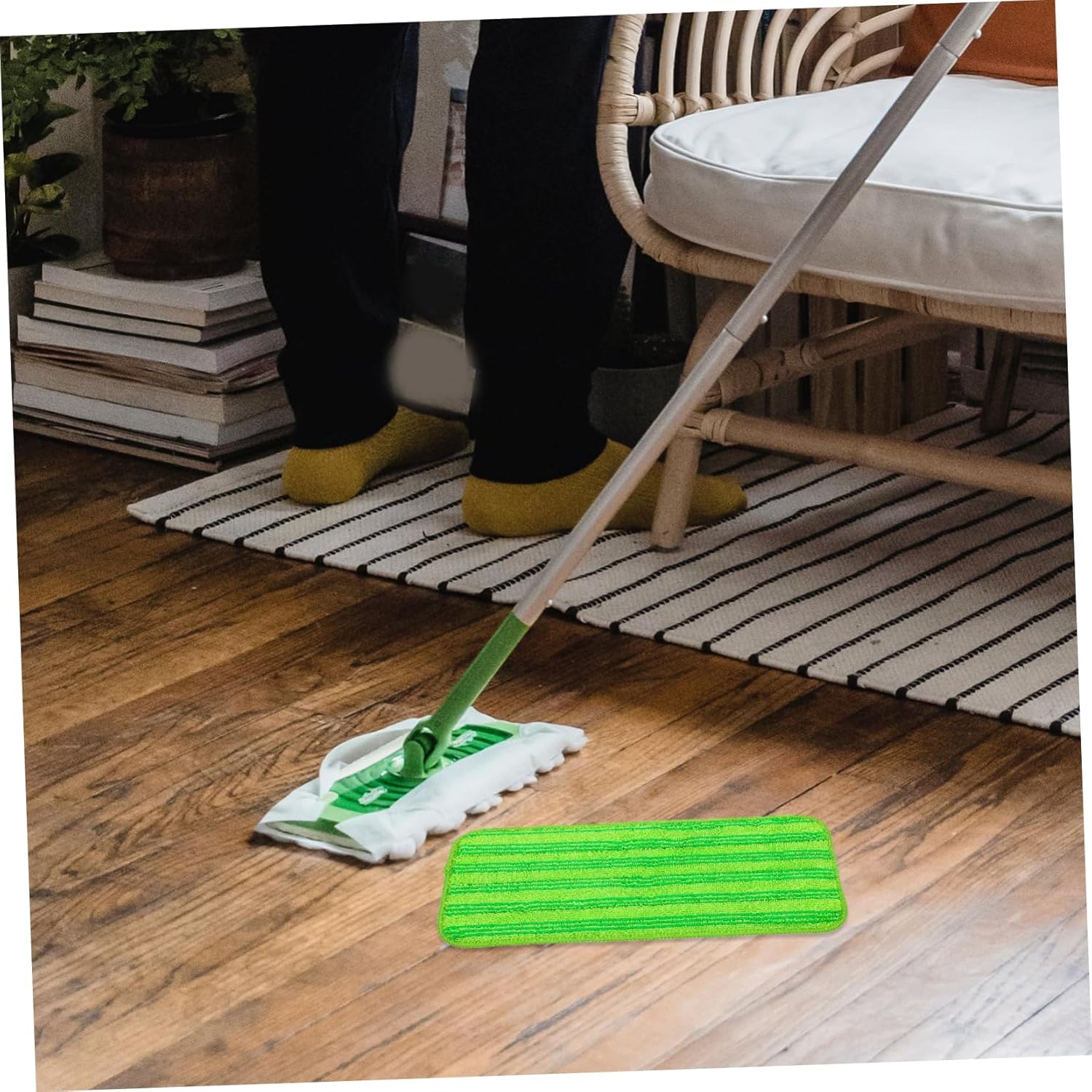 3pcs Microfiber Mop Replacement Pads for Hardwood and Tile Floors