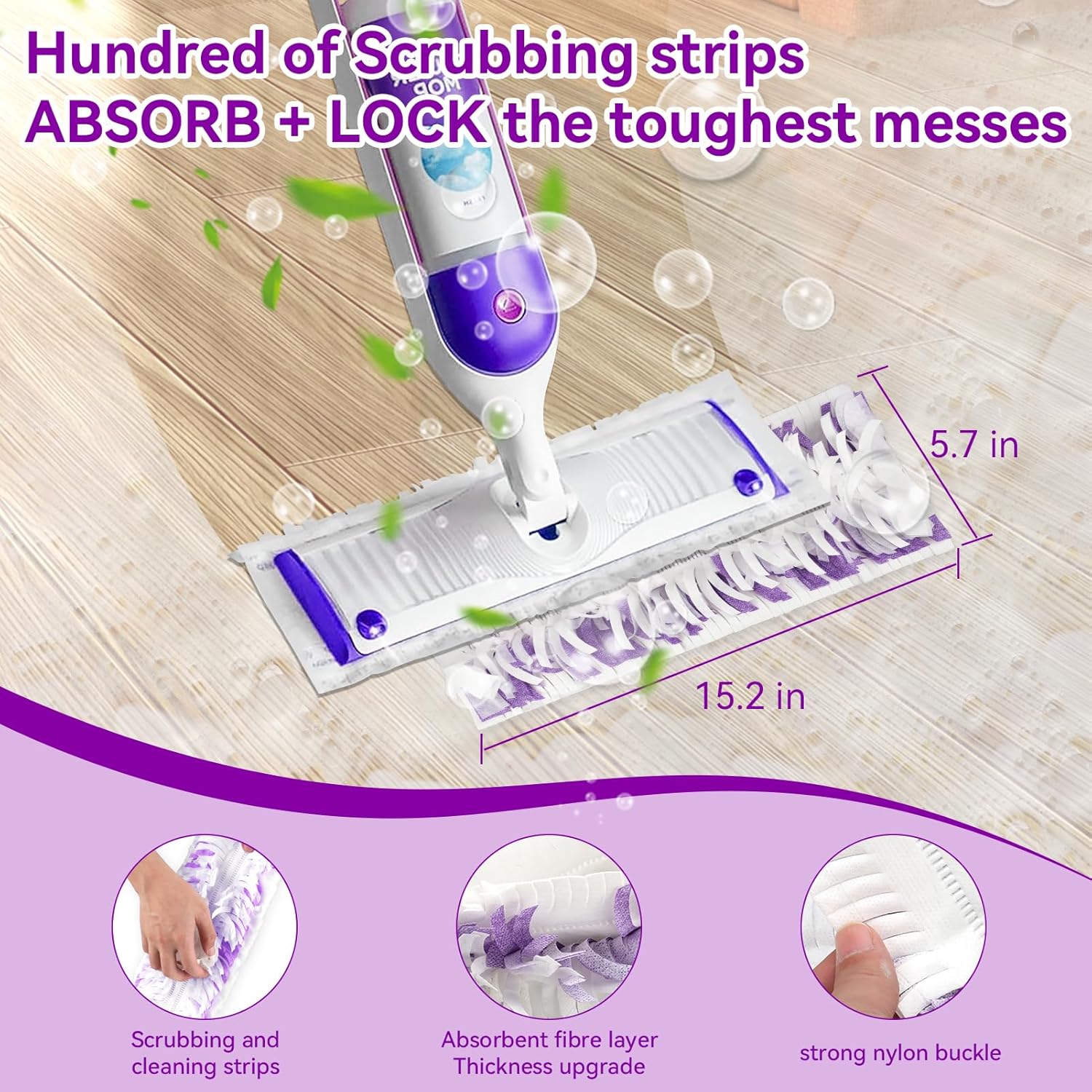 30 Count Swiffer PowerMop Mopping Pad Refills