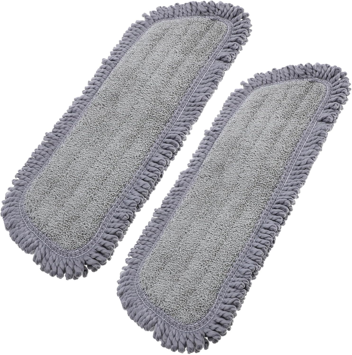 2pcs Microfiber Mop Replacement Pads Reusable