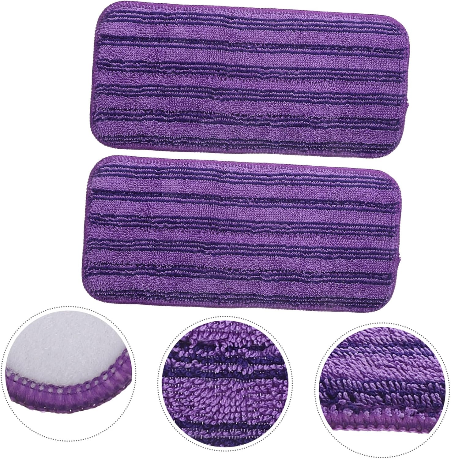 2PCS Microfiber Mop Pad Refill Washable Durable