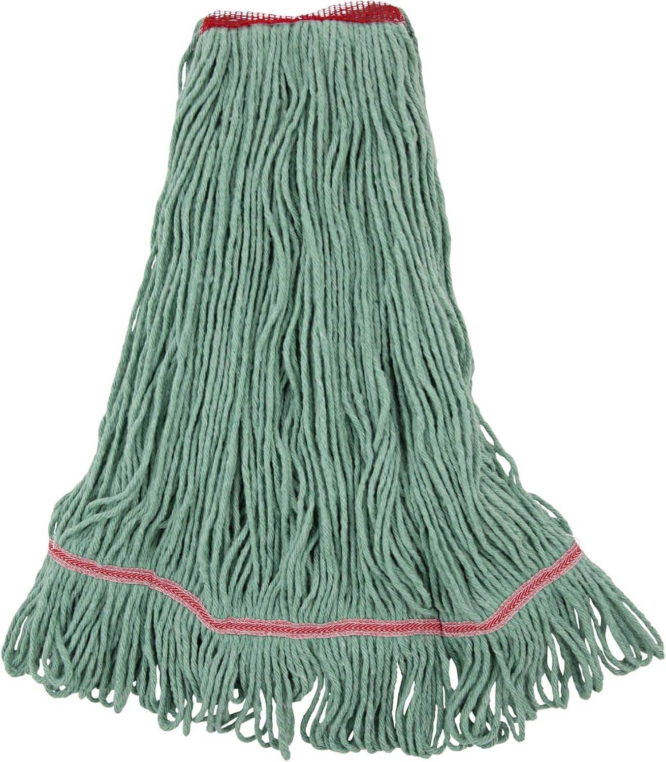 Boardwalk BWK503GNNB Premium Cotton Mop Head - Large Green 12Carton