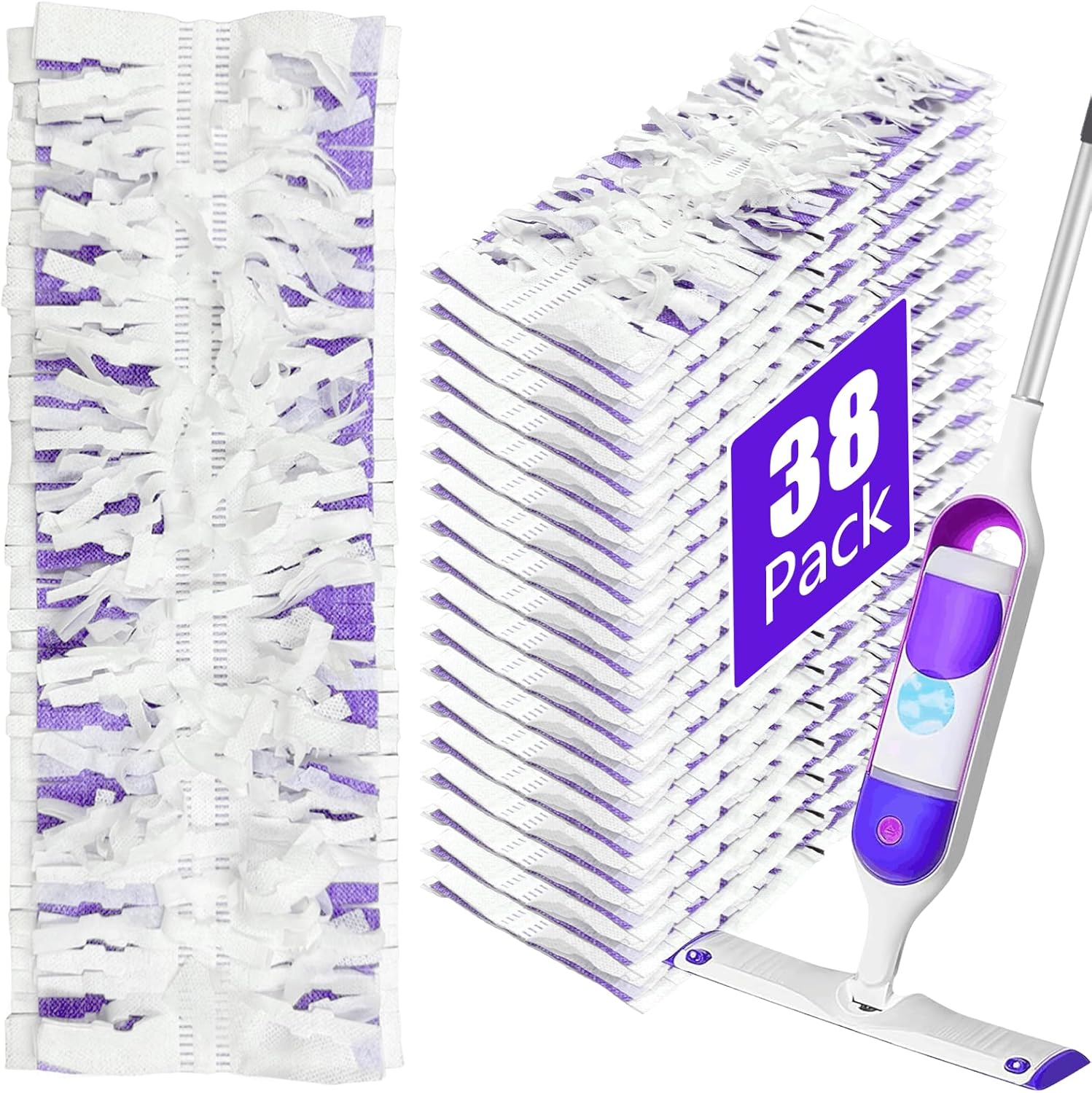 38-Pack PowerMop Mopping Pad Refills for Hyphen-X