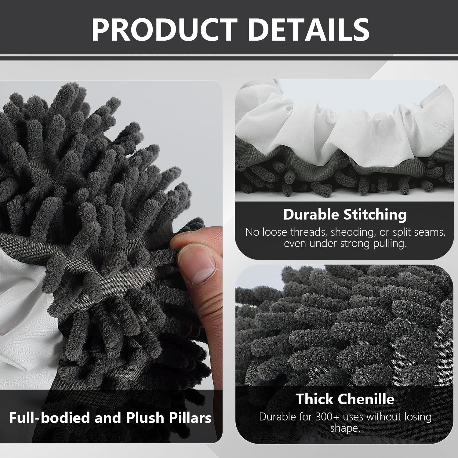 EKIORI Mop Slippers Socks for Home Cleaning 1