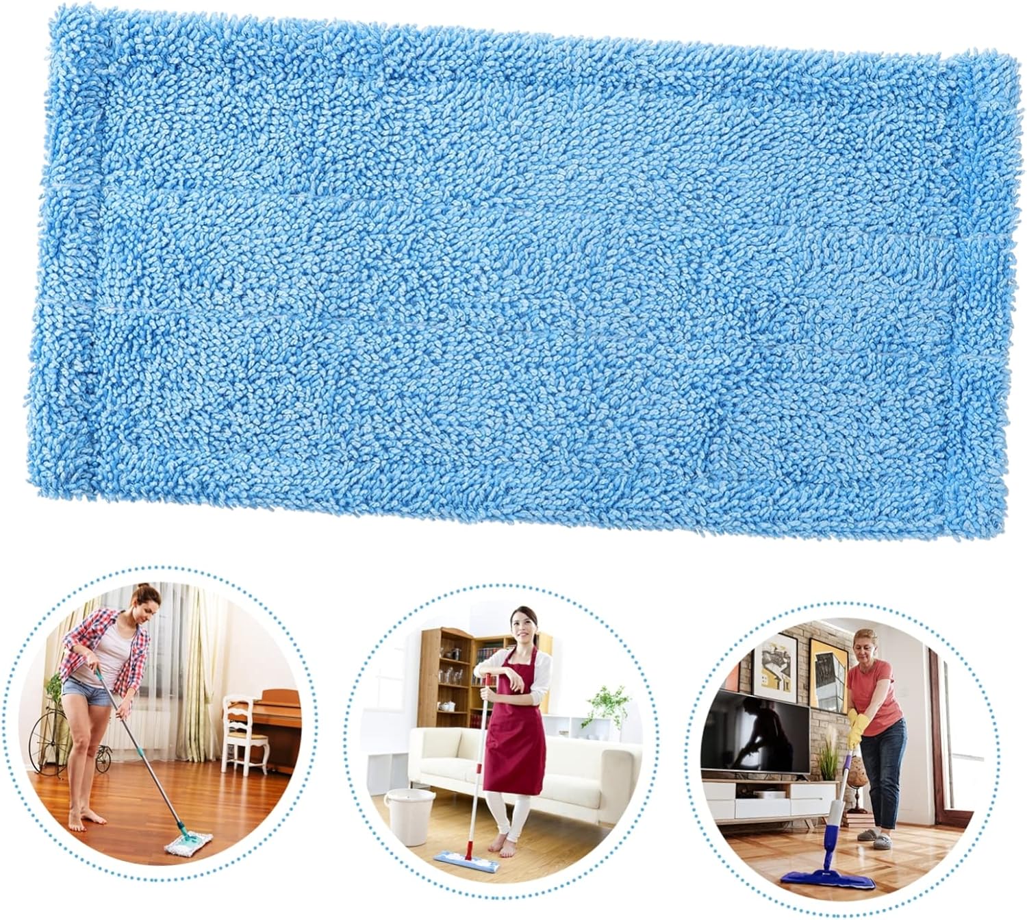 CALLARON Extra-Large Reusable Mopping Pads
