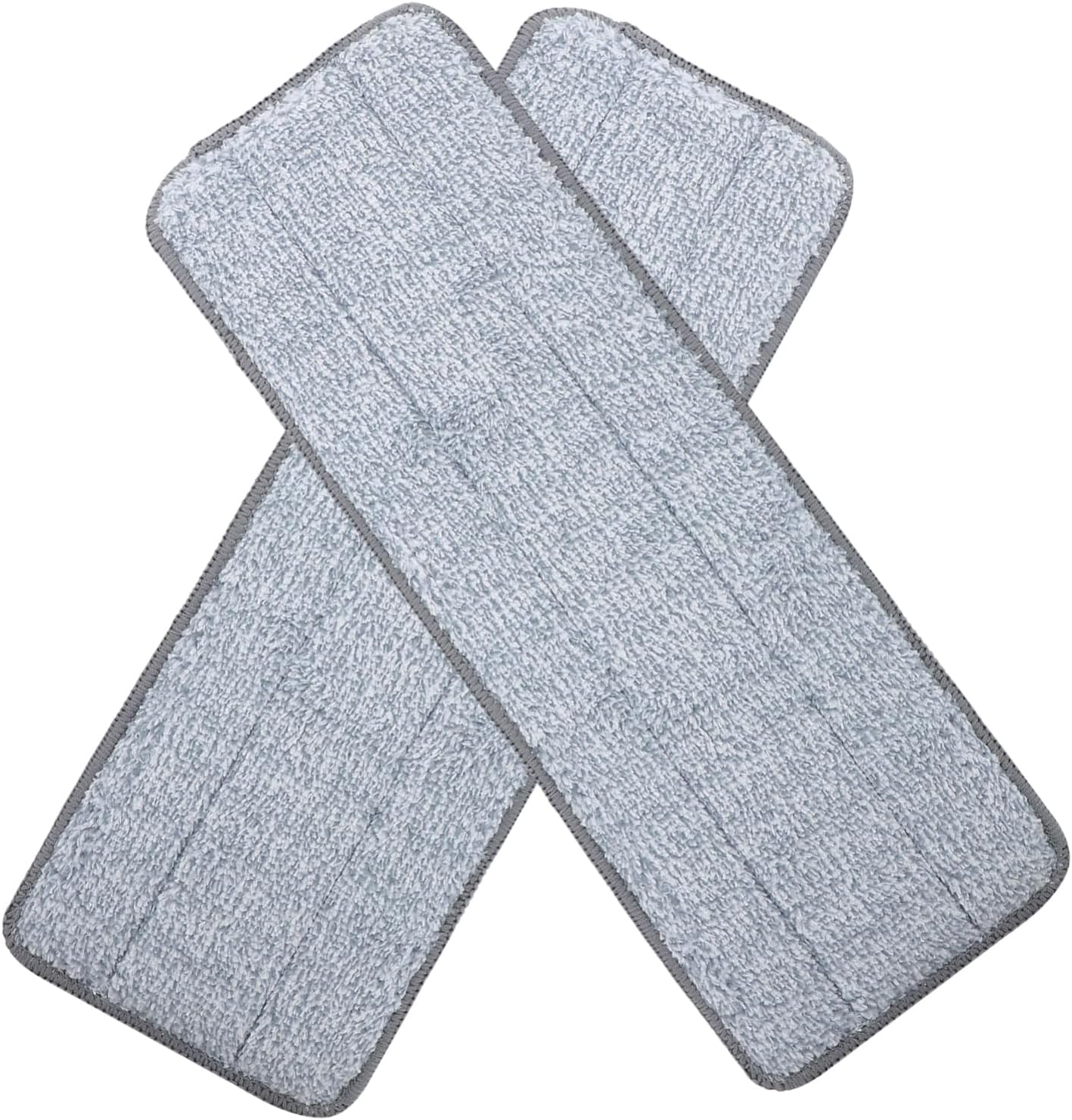 2pcs Replacement Mop Pads for Hardwood Tile Marble