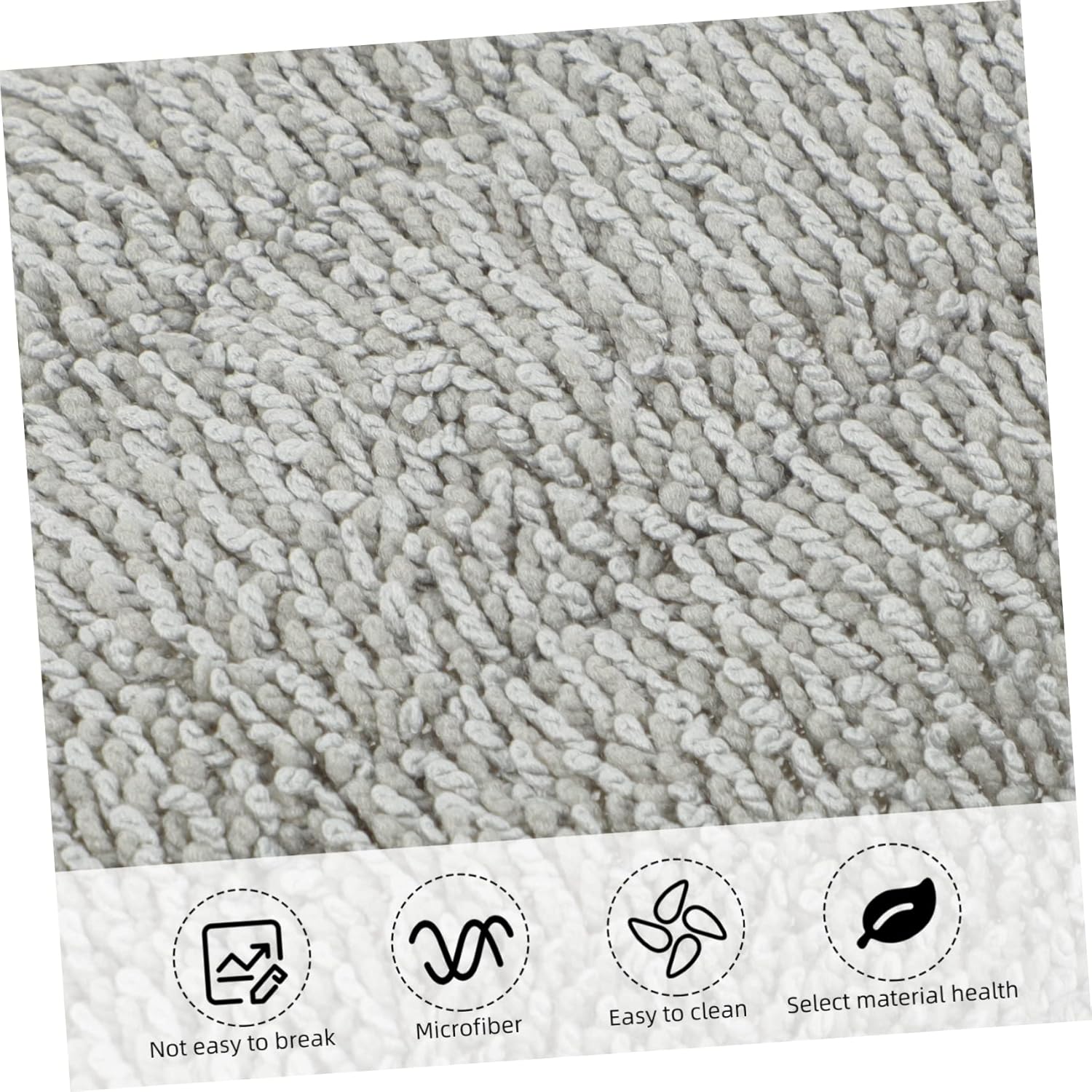 5Pcs Spray Mop Pads Washable Replacement Mop Heads