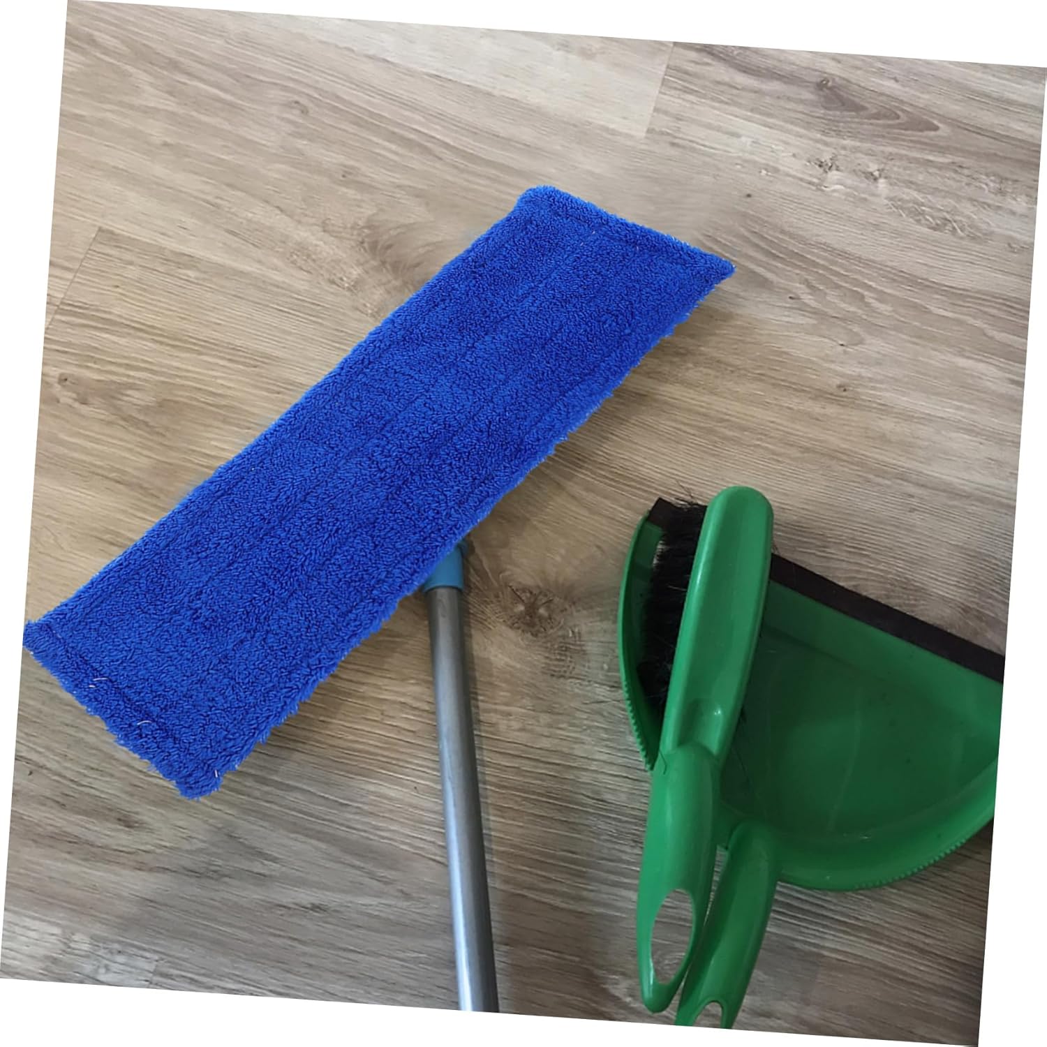 4pcs Coral Fleece Mop Pads - Reusable Machine Washable