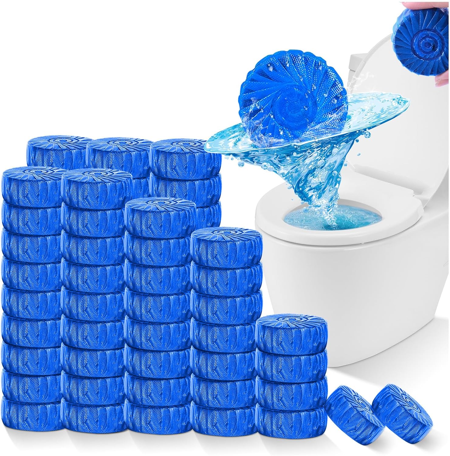 KIISIISO Toilet Bowl Cleaner Tablets 72 Pack 1