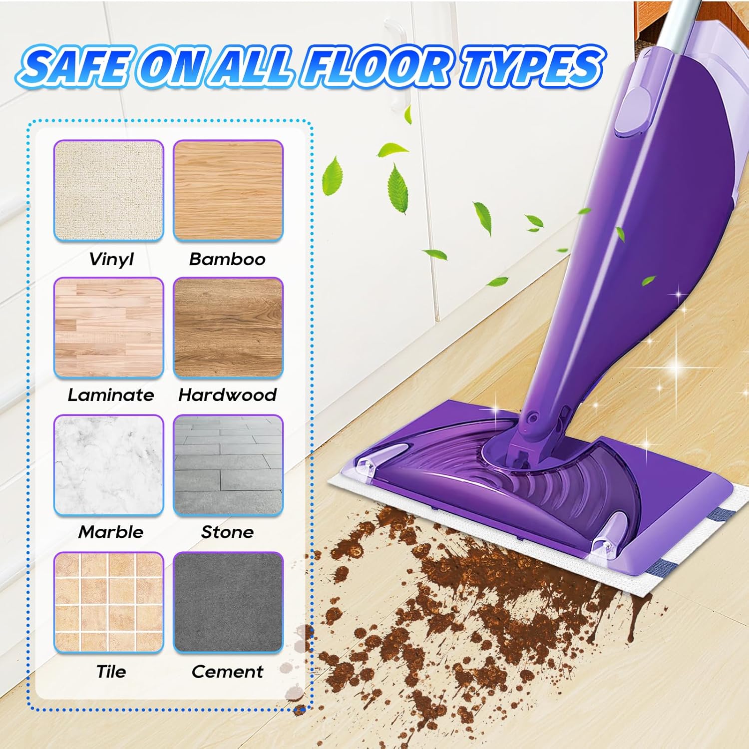 YagoDago 25 Count Swiffer WetJet Mop Pad Refills
