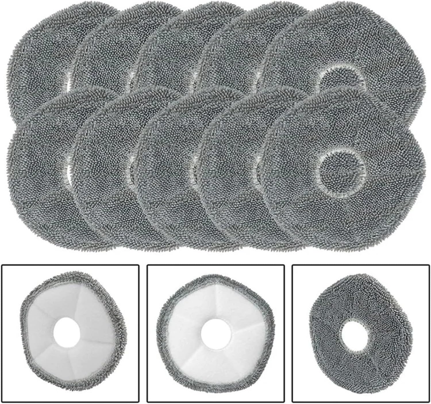 Vamarads Cloth Pads for Eufy X9 ProX10 Pro Omni