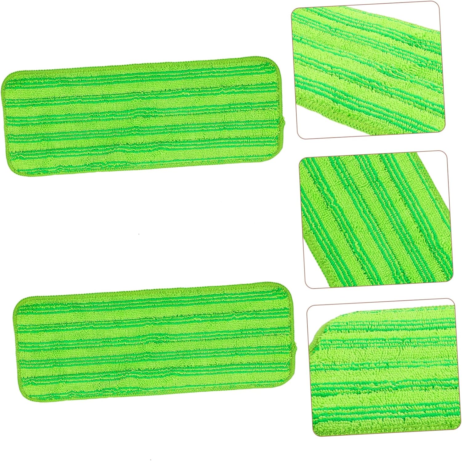 Minkissy 3pcs Microfiber Mop Pad Refills