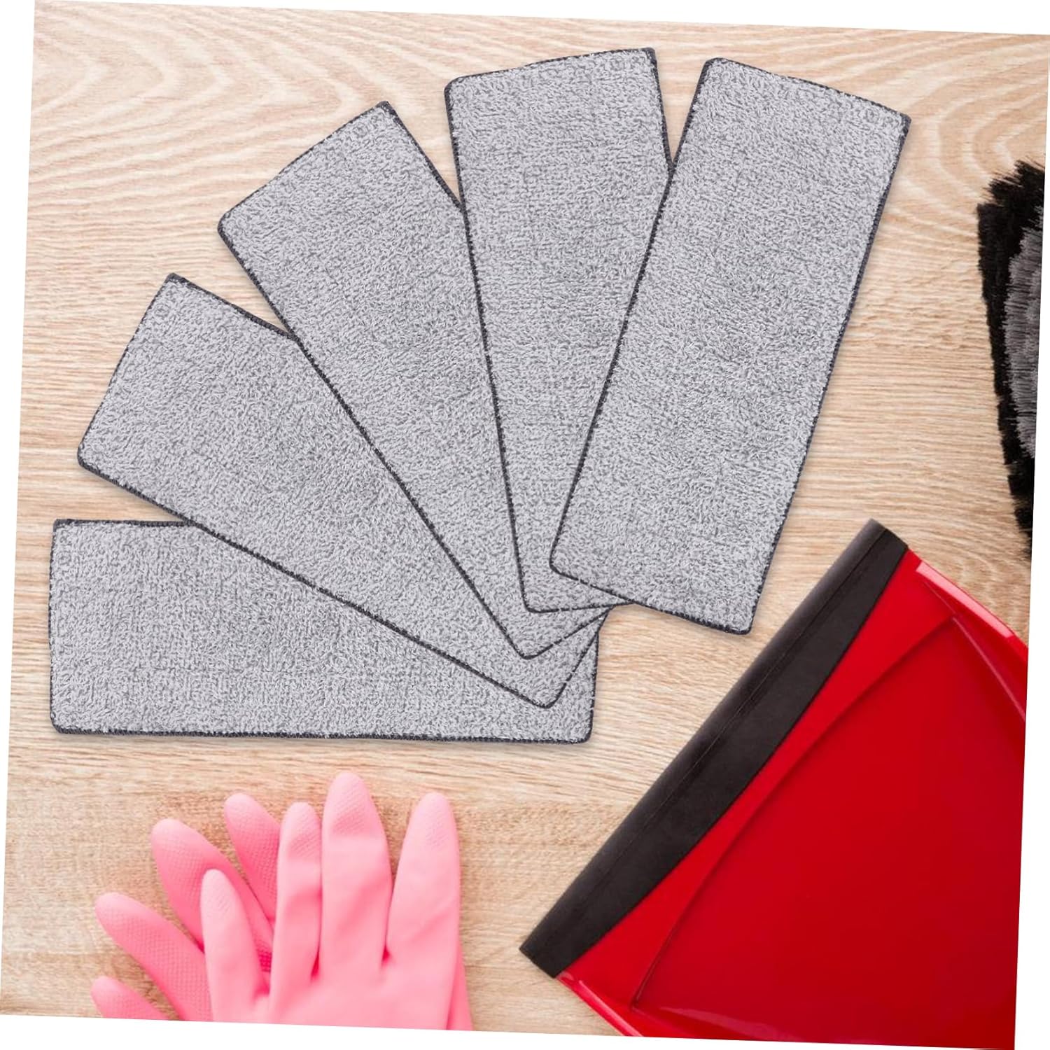 10pcs Reusable Mop Pads for Hardwood Tile Floors