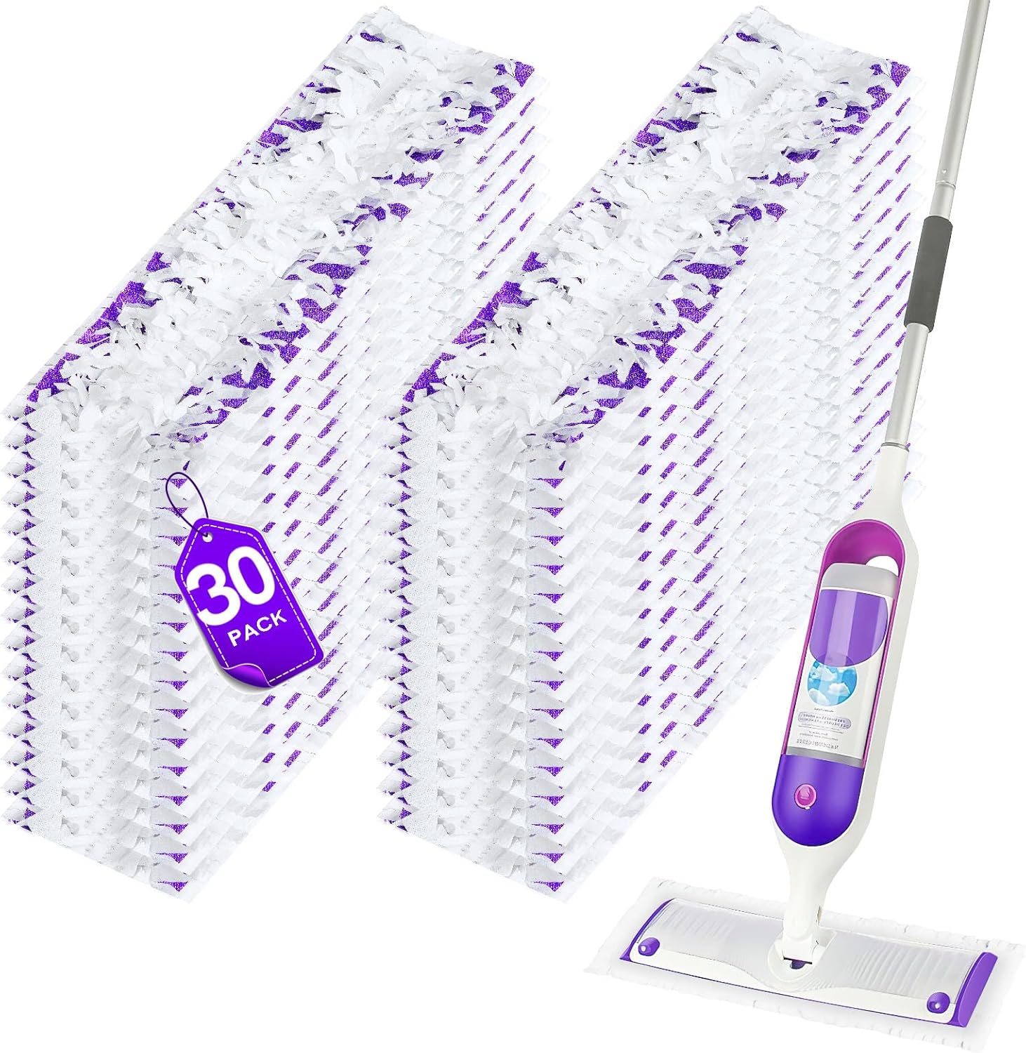 KLEANMAX 30 Count Power Mop Pads Refills