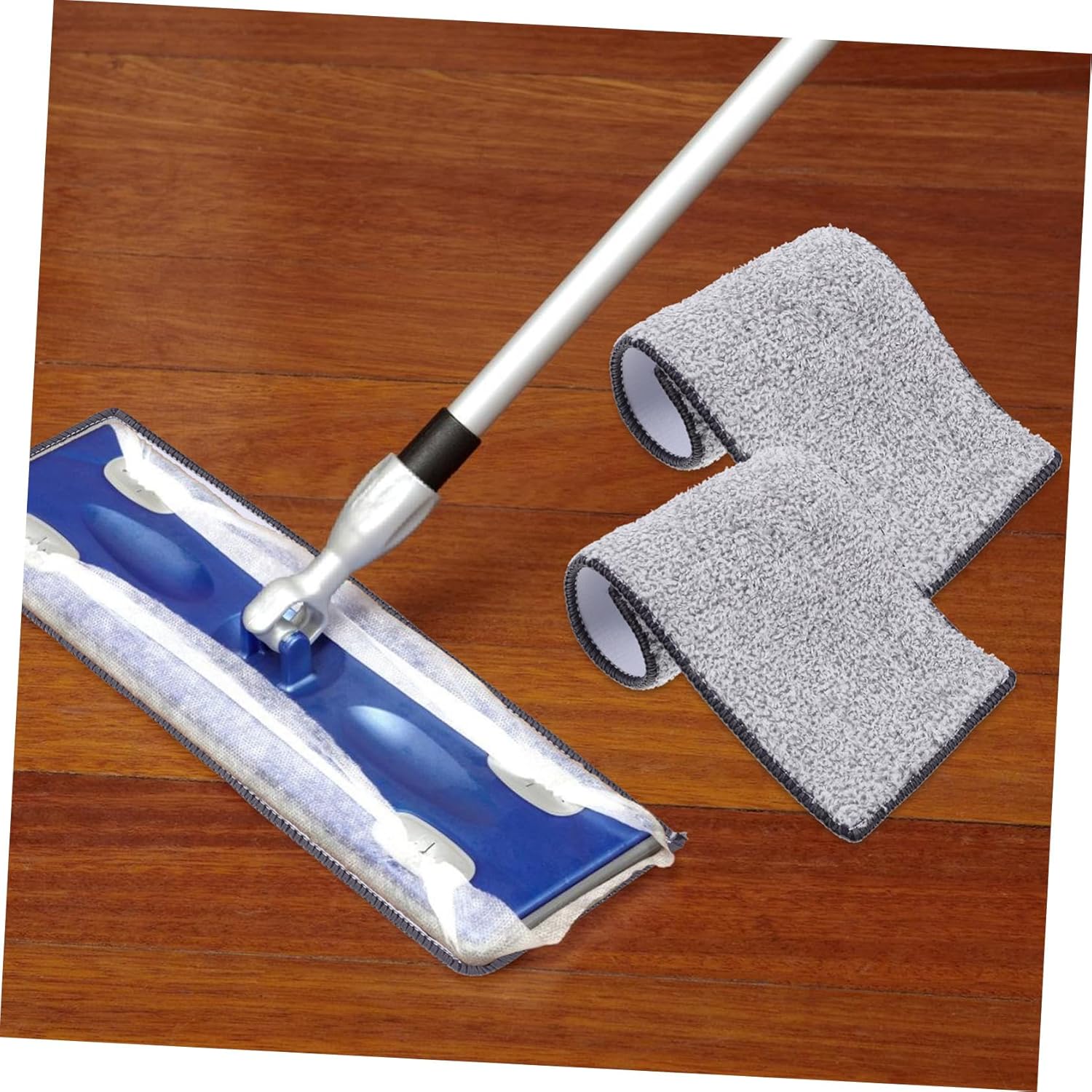 10pcs Microfiber Mop Pads for Floor Cleaning Reusable