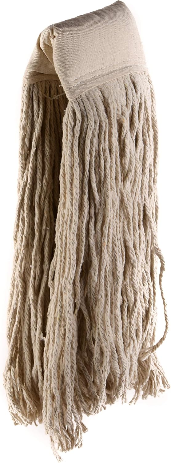 EcoQuality 5 Pack Commercial Mop Head 32 White X-Large