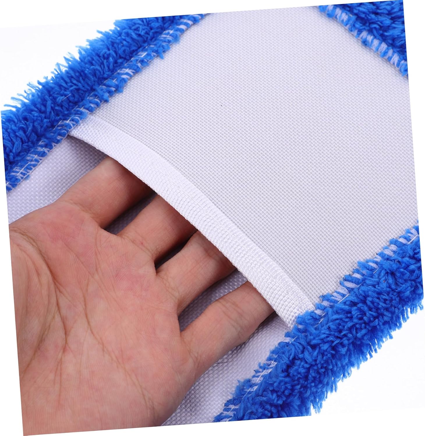 CALLARON Coral Fleece Mop Pads 4-Pack Reusable Refill
