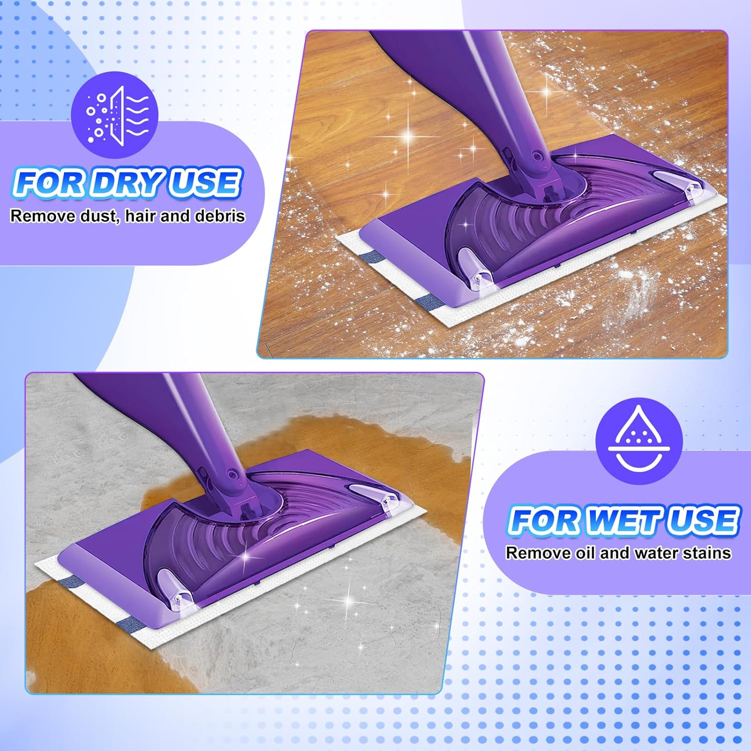 YagoDago 25 Count Swiffer WetJet Mop Pad Refills