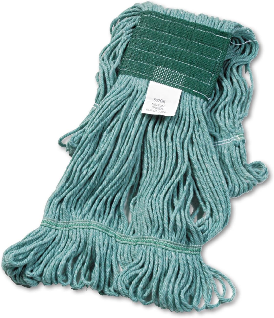 Boardwalk BWK502GNCT 5 Inch Super Loop Wet Mop Head - 12 Per Carton