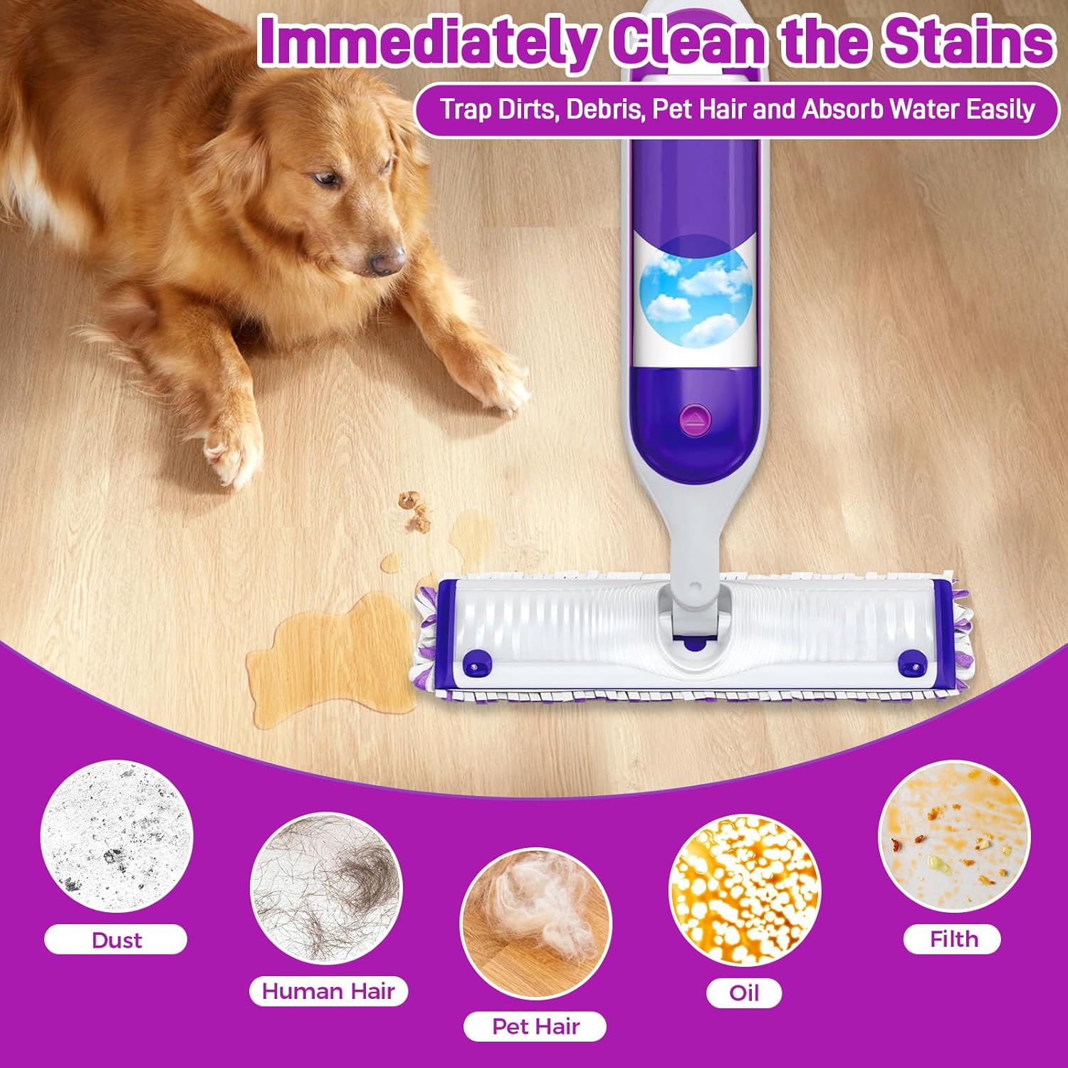 20 Pack Power Mop Refills for Swiffer Compatible