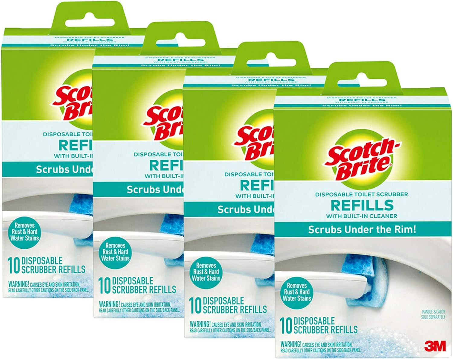 3M Scotch-Brite Toilet Cleaner Refill Pads 40 Pack