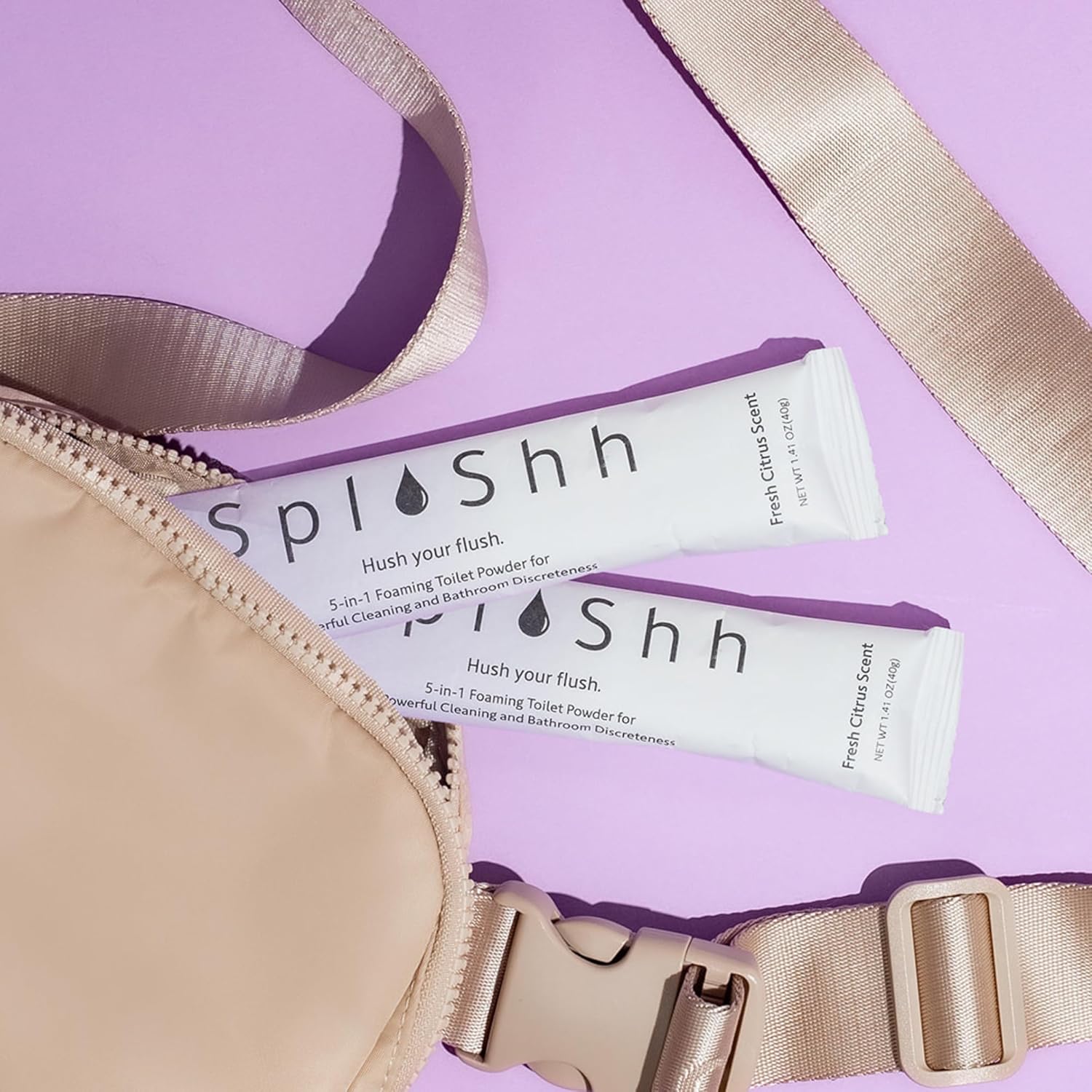 SplaShh 5 in 1 Toilet Cleaner 30 Powder Packets Eco-Friendly