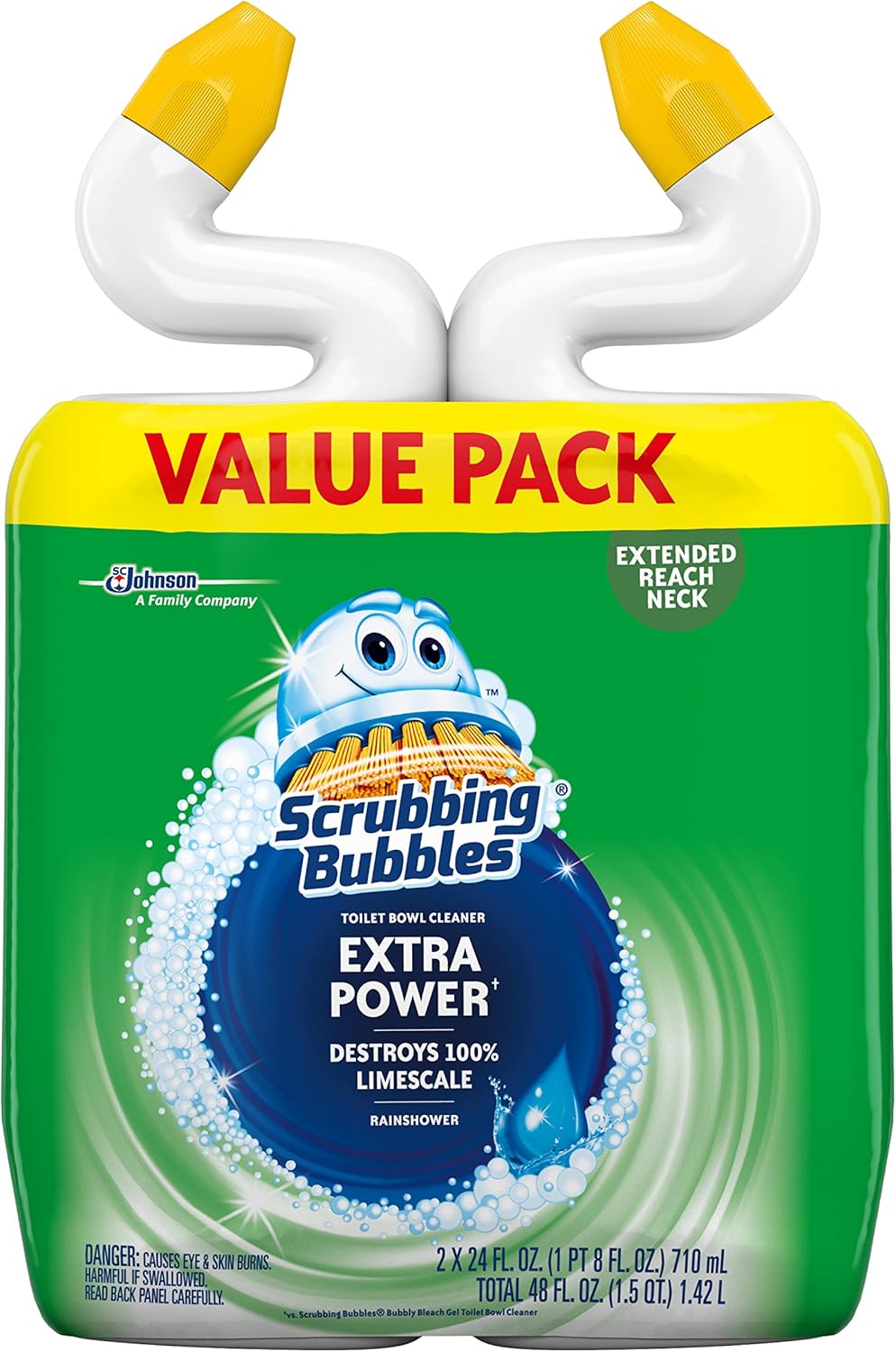 Scrubbing Bubbles Extra Power Toilet Bowl Cleaner 24 oz Pack of 2