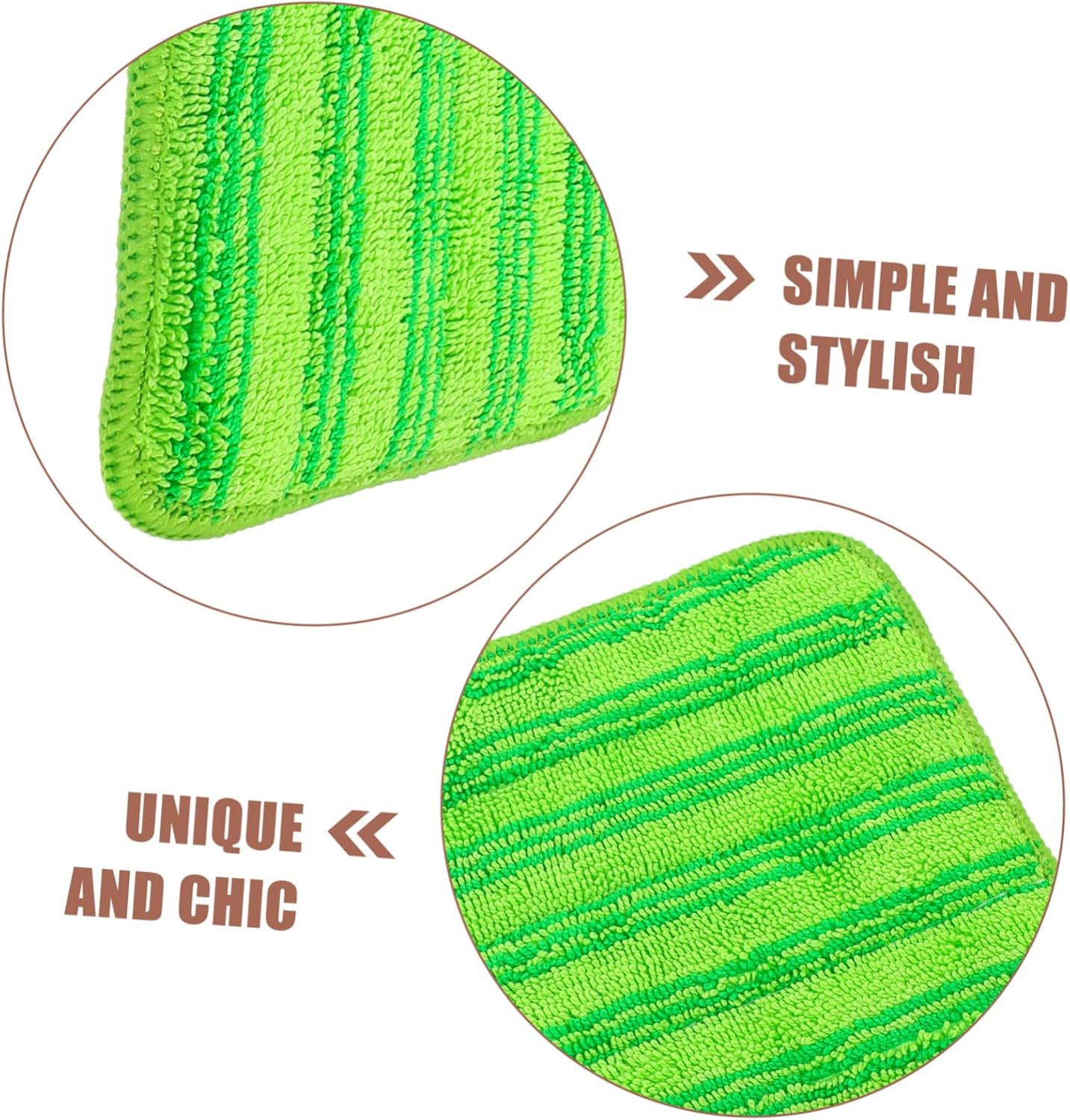 Ipetboom Microfiber Mop Refill Pads - Washable Durable Cleaning Pads