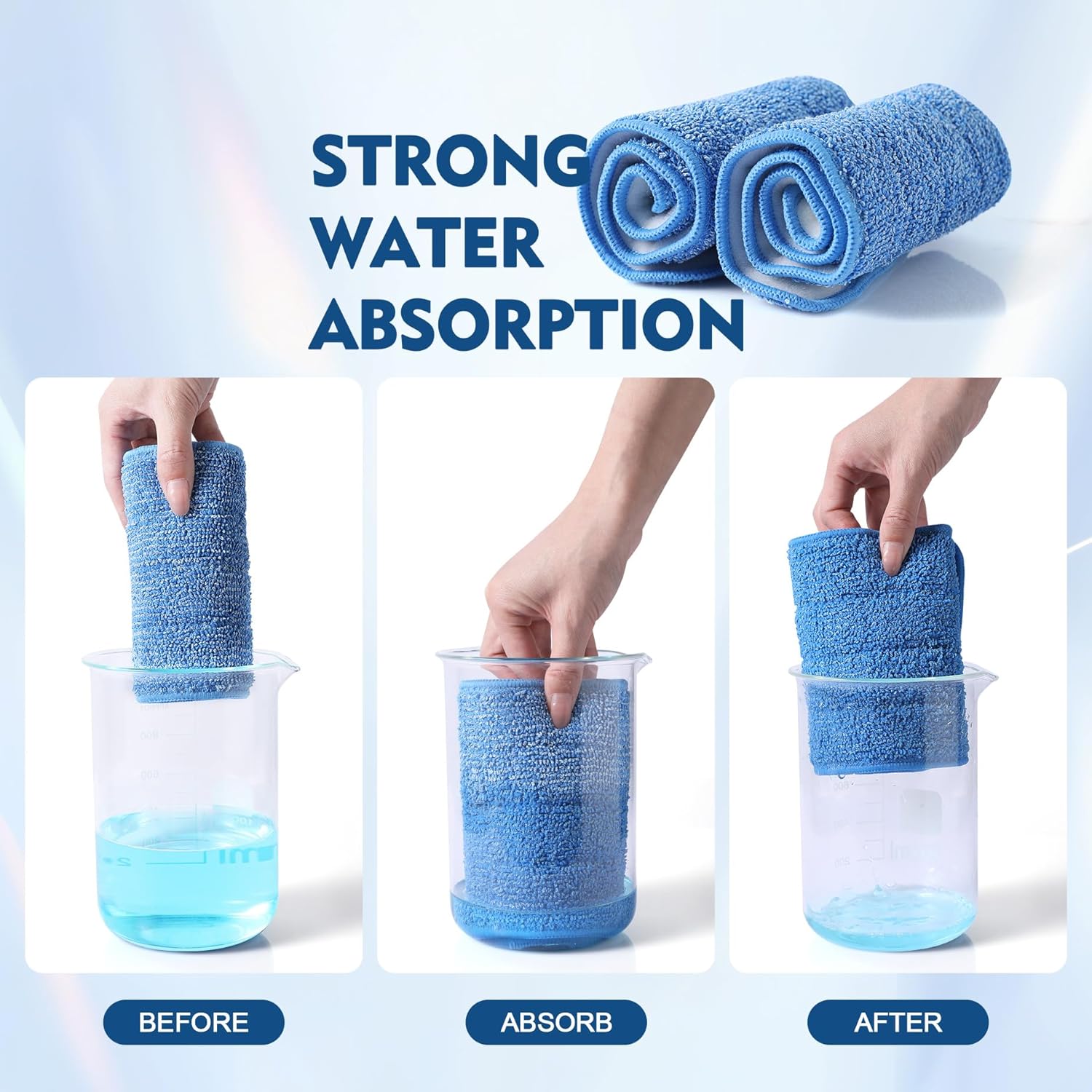 3 Pack Microfiber Mop Pads Refill for All Spray Mops