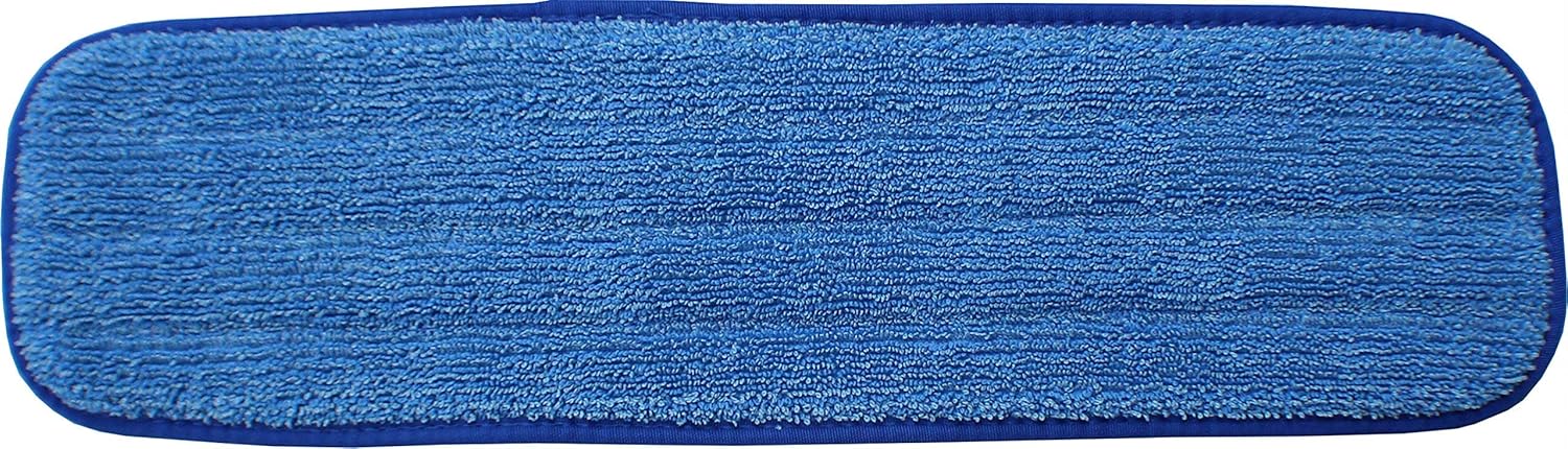 12-Pack Microfiber Mop Pads - Wet Dry Hook Loop