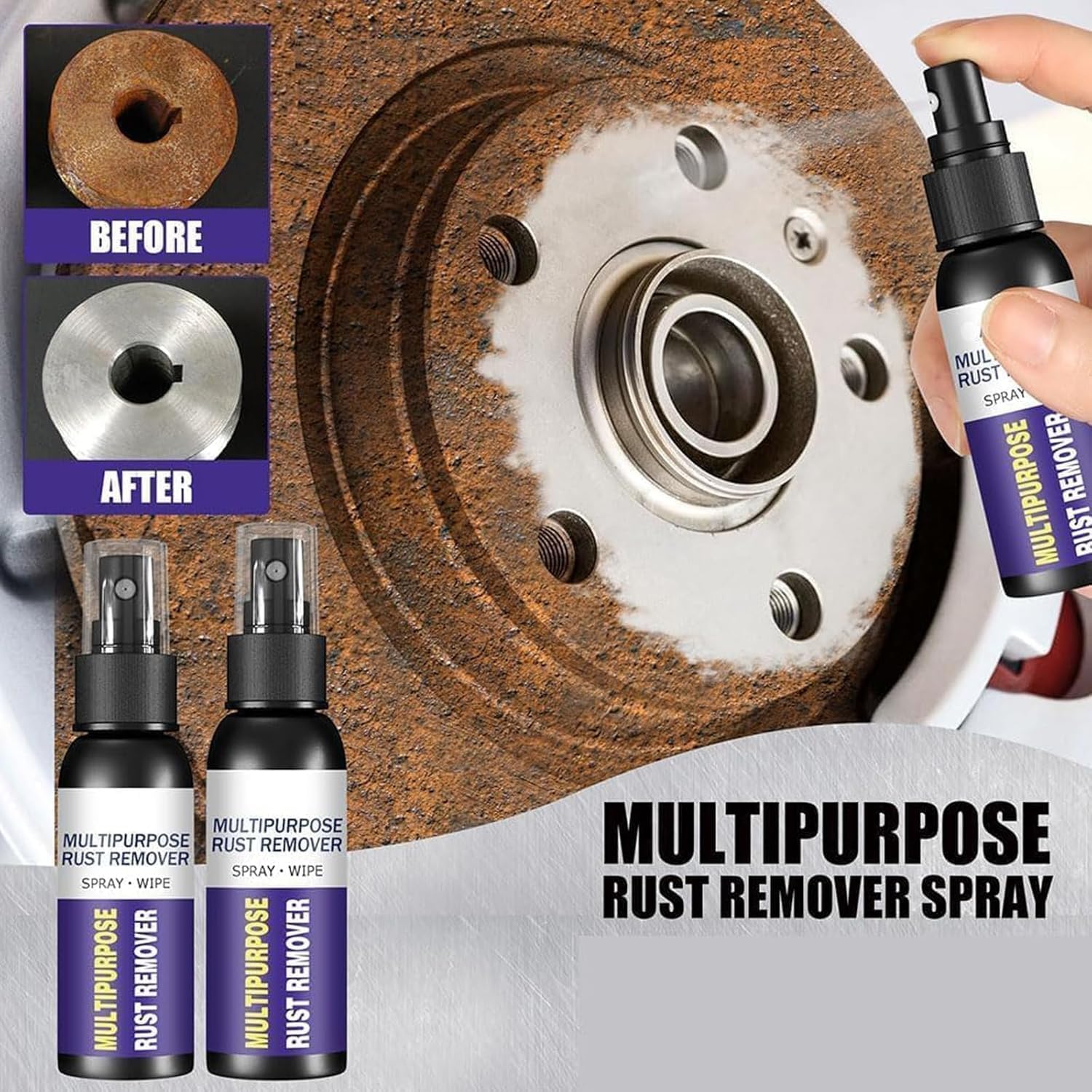 Perihralpeci Multipurpose Rust Remover Spray 3pcs30ml