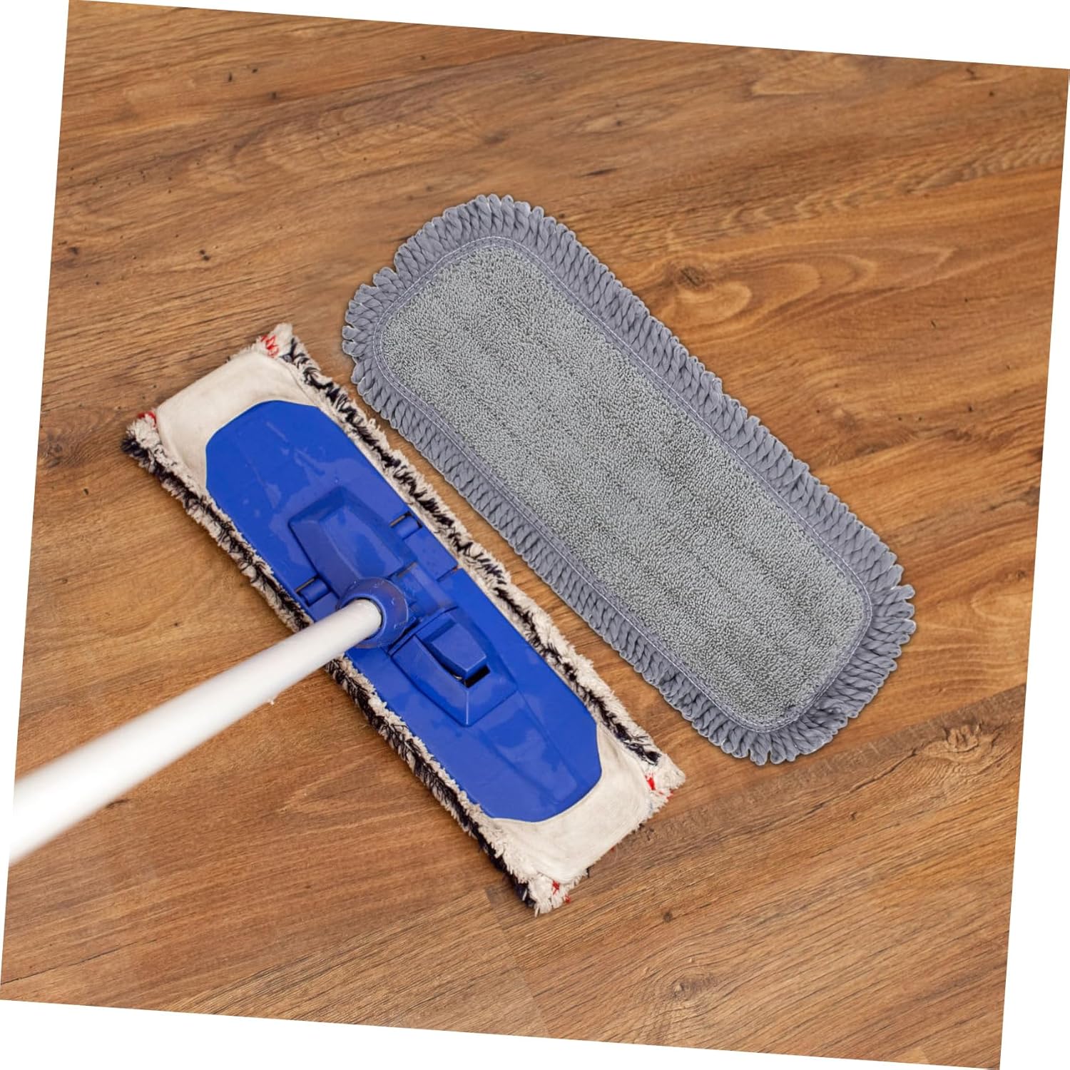 2pcs Microfiber Mop Replacement Pads Reusable