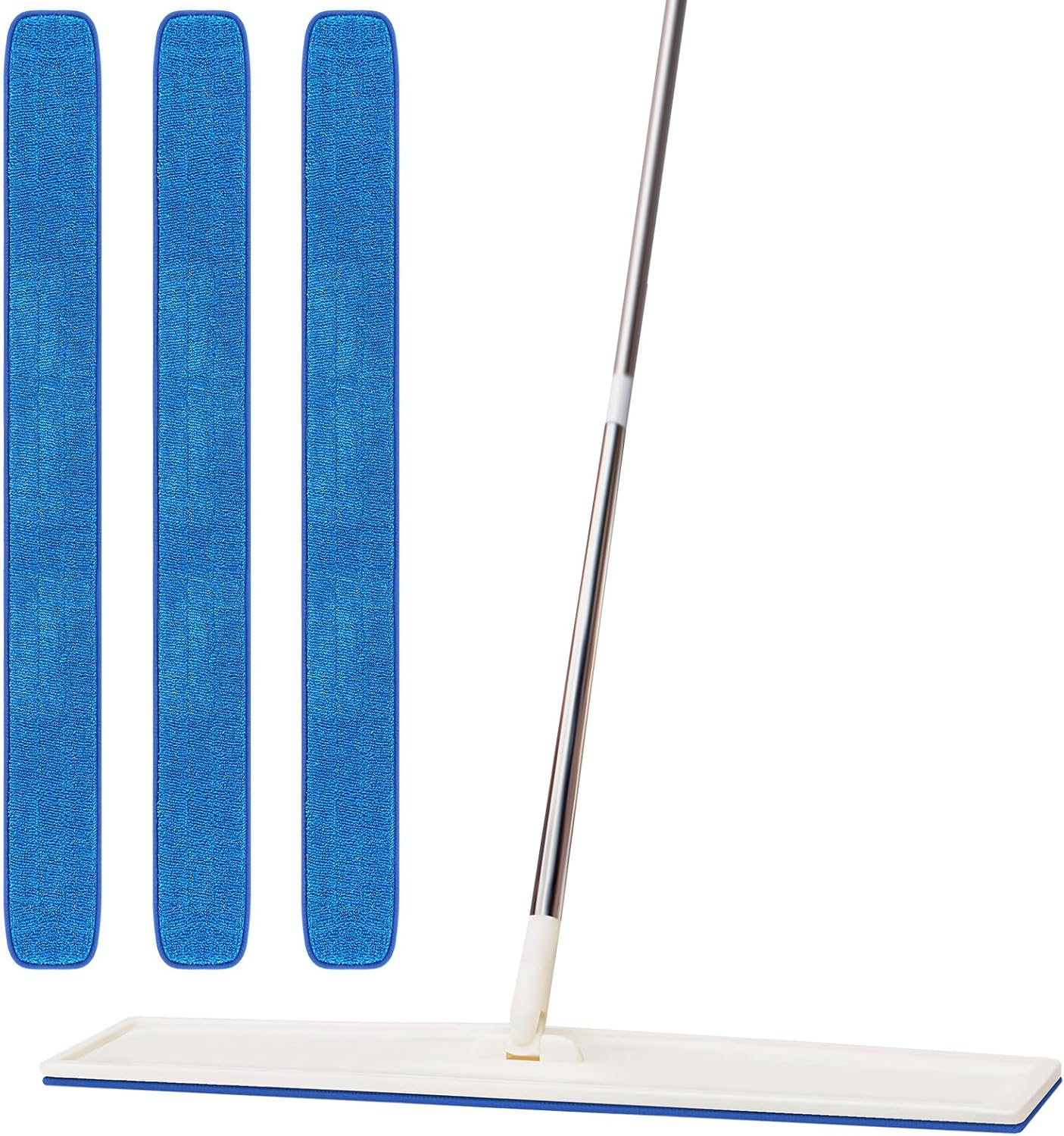 LOYIM 3 Pcs 48 Inch Microfiber Mop Refill Pads