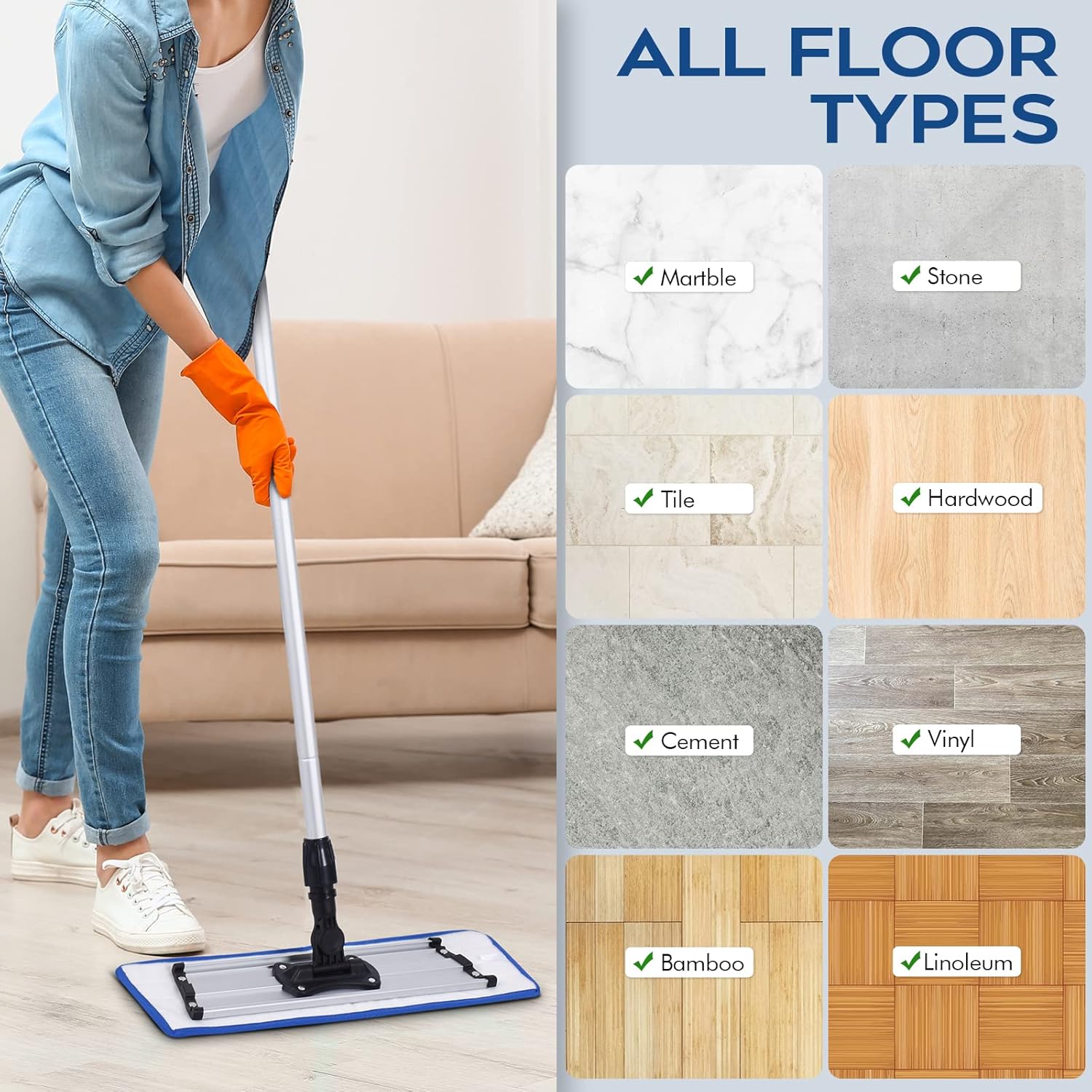 L Luke Supply Matthew 18 Microfiber Mop Pads 12 Pack 1
