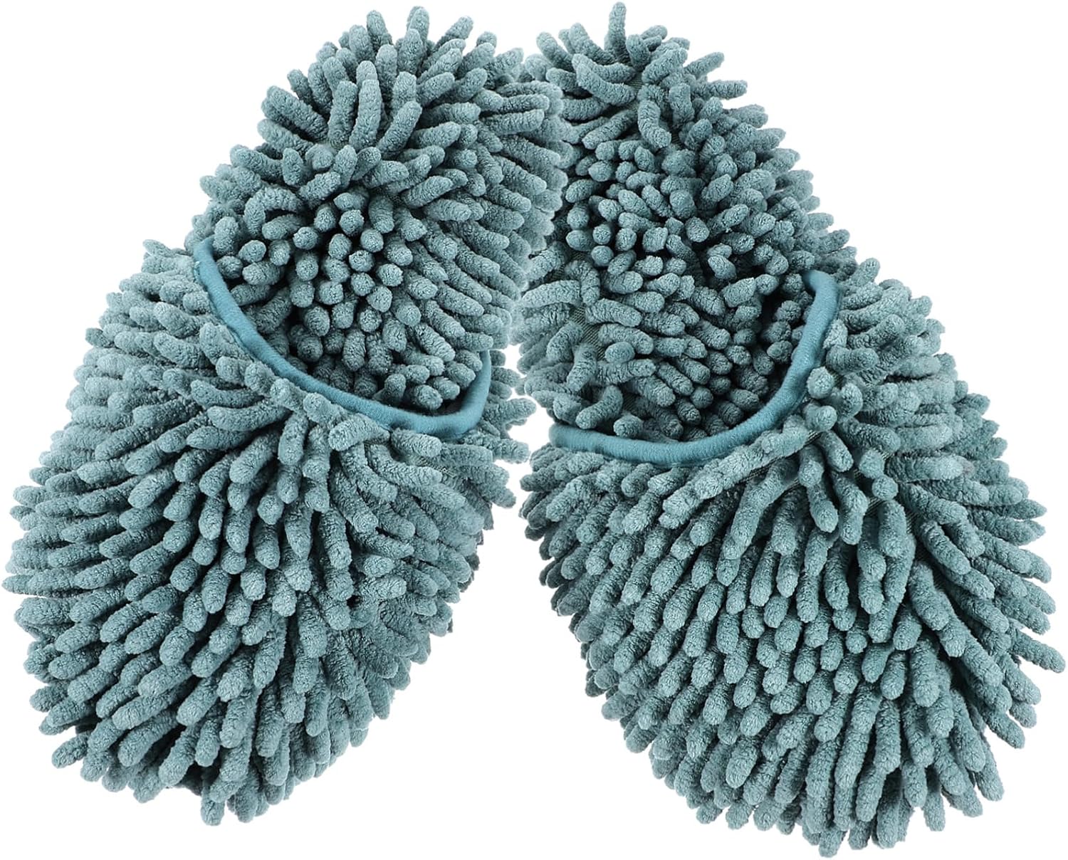 Fluffy Reusable Mopping Slippers for Women