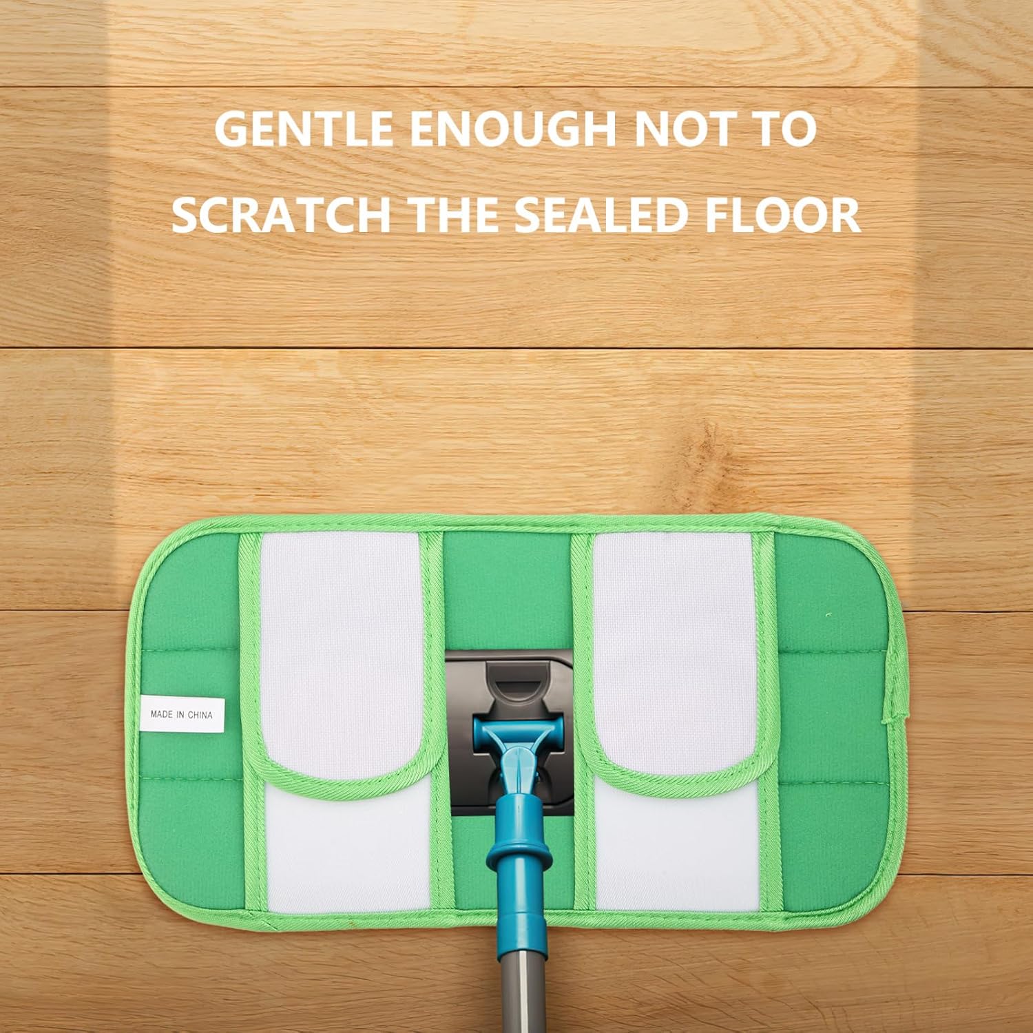 2pcs Reusable Mop Pads for Sealed Floors 1