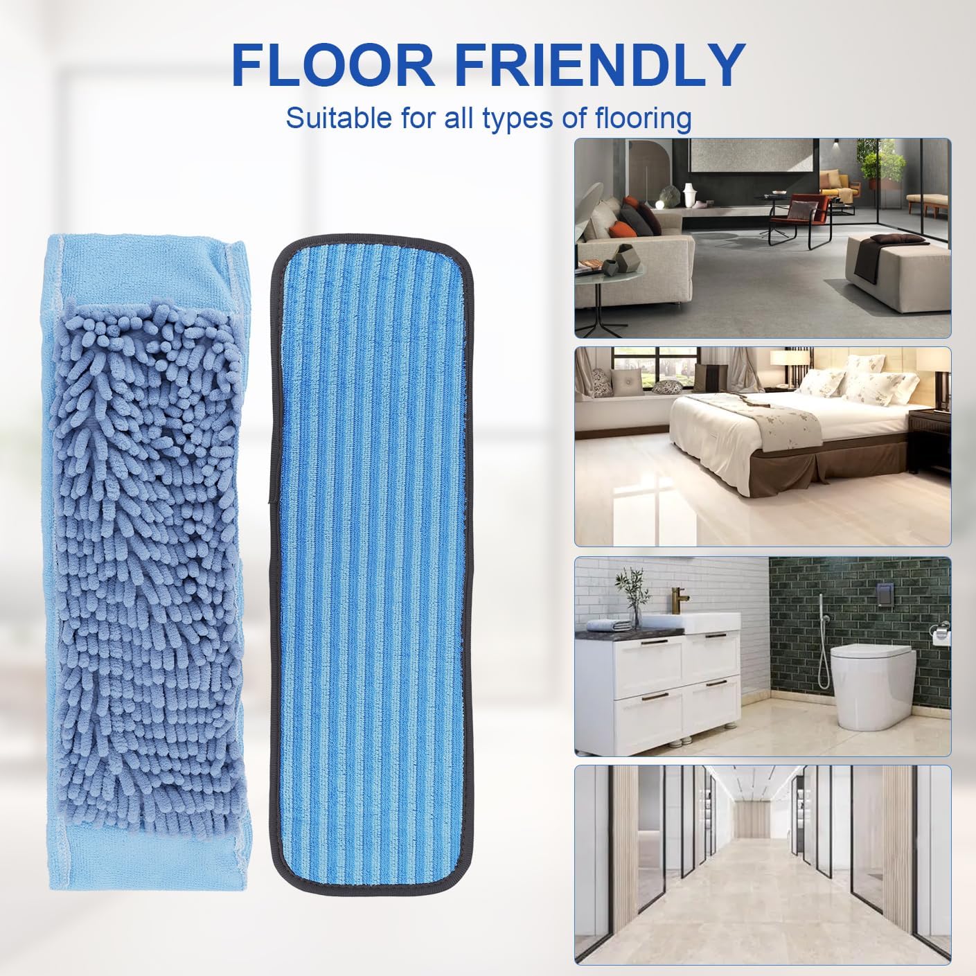 GreeSuit Microfiber Steam Mop Pads for Wagner 905e 915e 925e