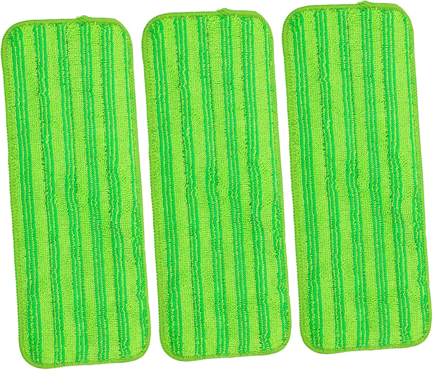 3pcs Microfiber Mop Replacement Pads for Hardwood and Tile Floors