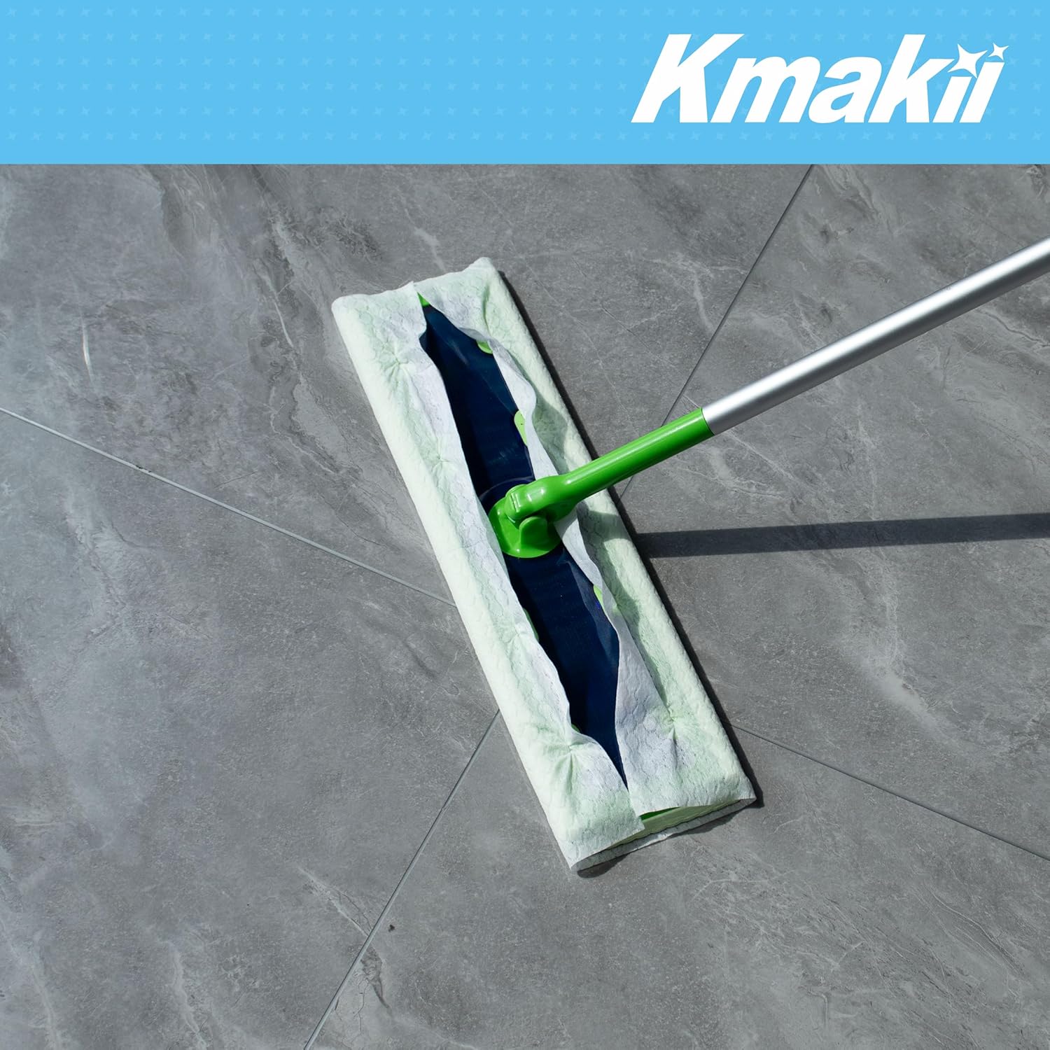 KMAKII X-Large Dry Sweeping Cloths 100 Pcs Pack