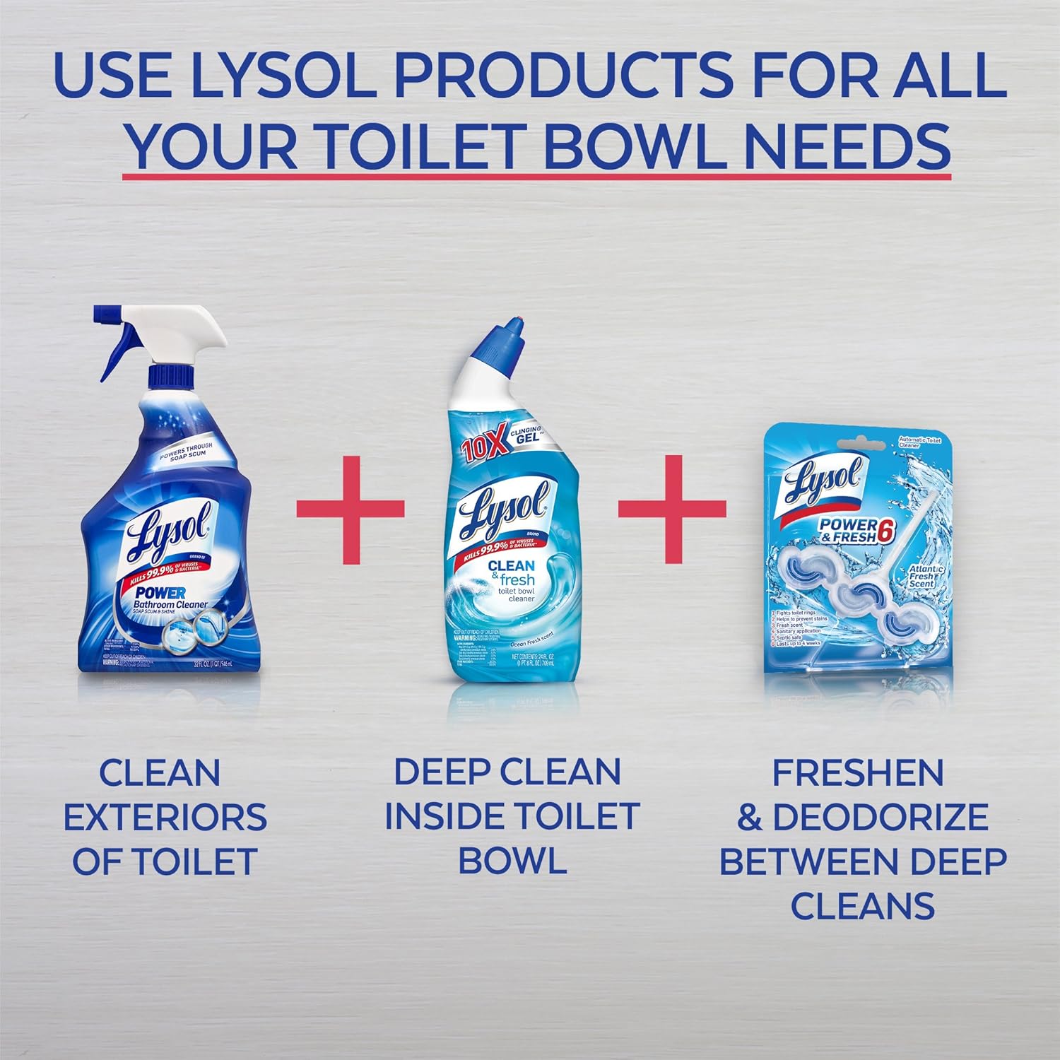 Lysol Power Fresh Toilet Bowl Cleaner 72 Fl Oz