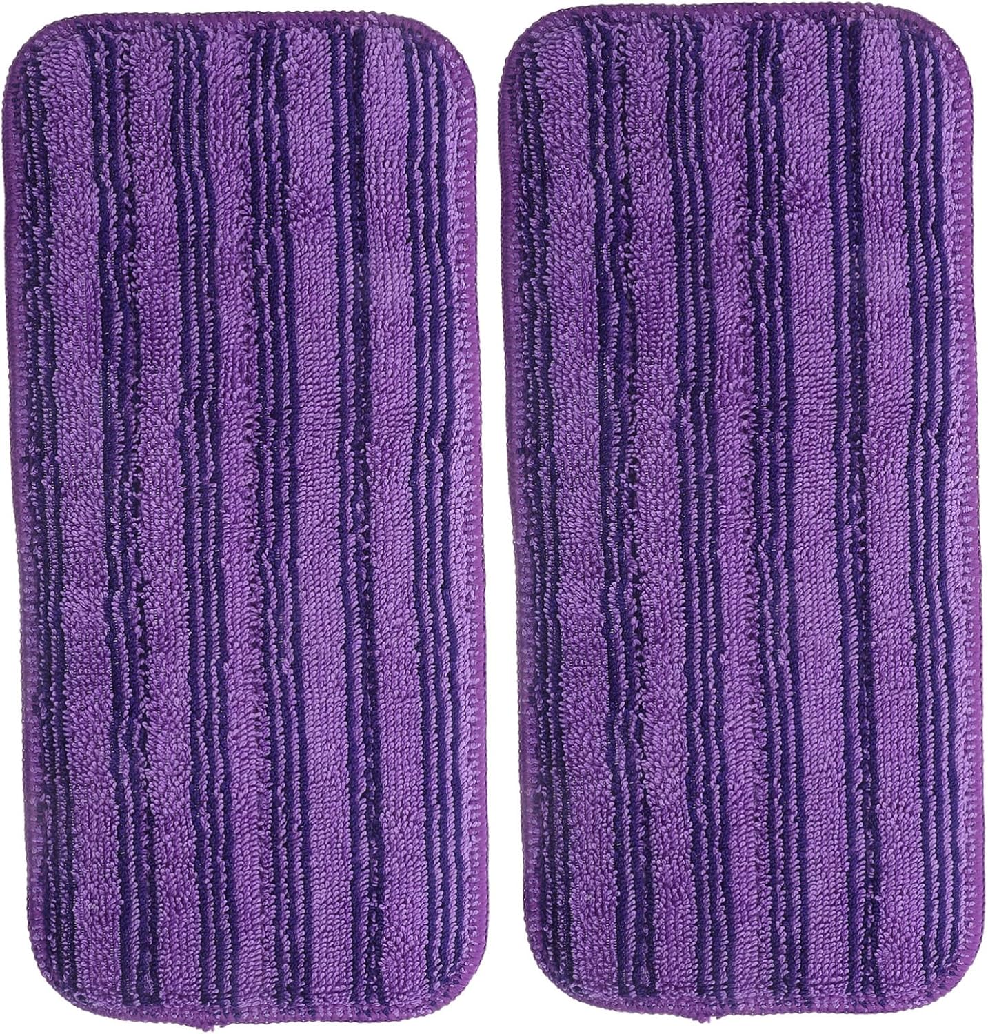 CALLARON 2pcs Microfiber Mop Pads Replacement for Hard Floors