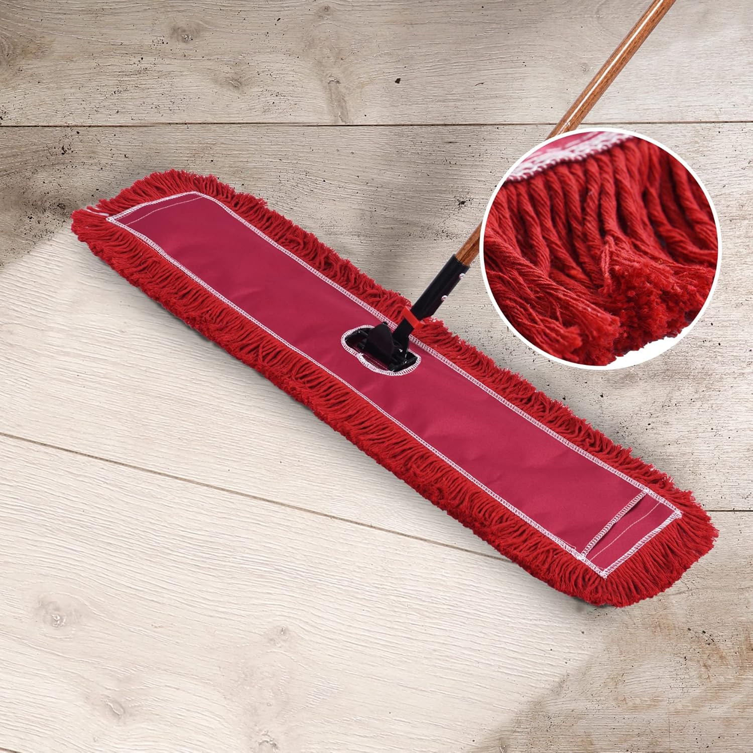 L Luke Supply Matthew 36 Dust Mop Refill 3 Pack Red