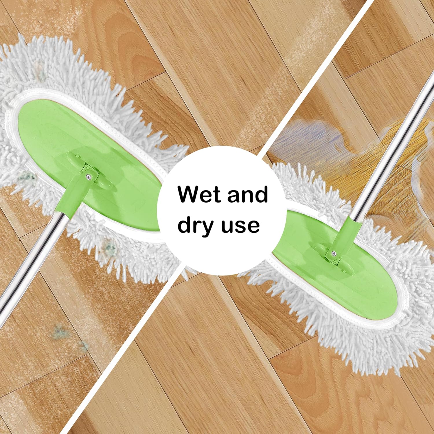 Reusable Microfiber Mop Pads 4 Pack for Swiffer