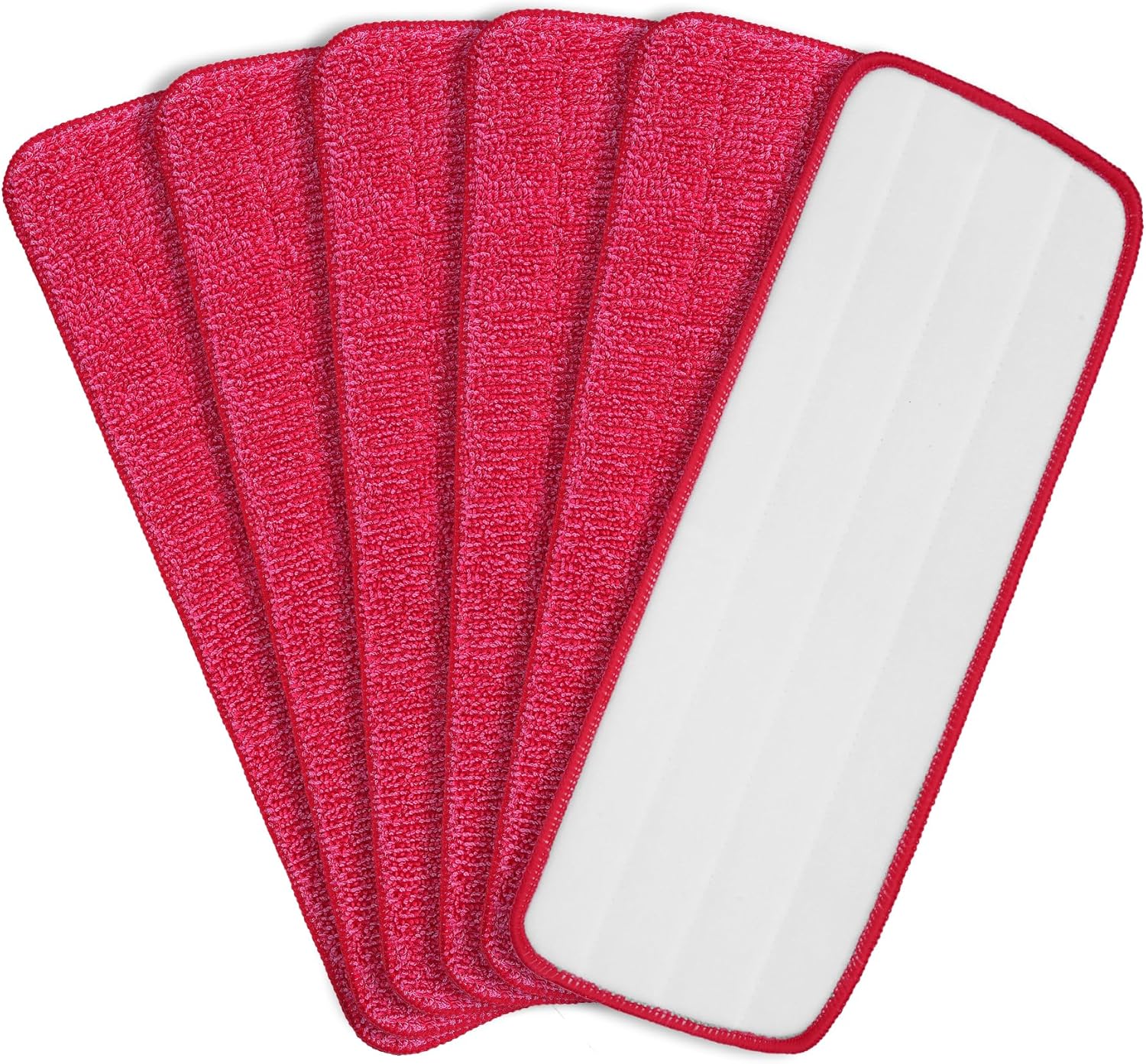 46 Pack Microfiber Mop Pads for Rubbermaid Reveal Spray Mop