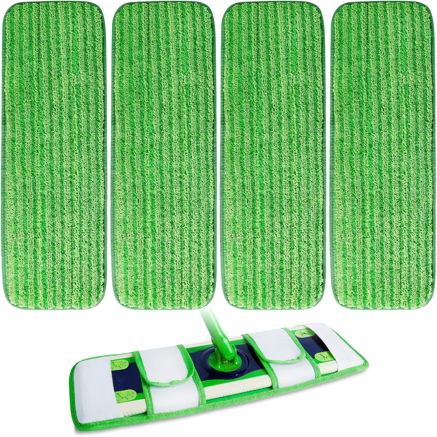 KEEPOW XL Wet Pads Refills for Swiffer XL - 4 Pack