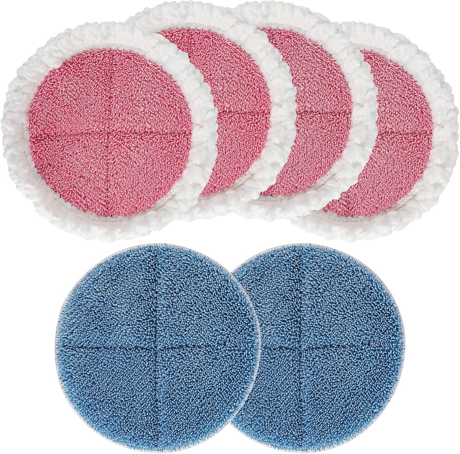 GreeSuit Electric Mop Pads 6 Pack 728in Replacement