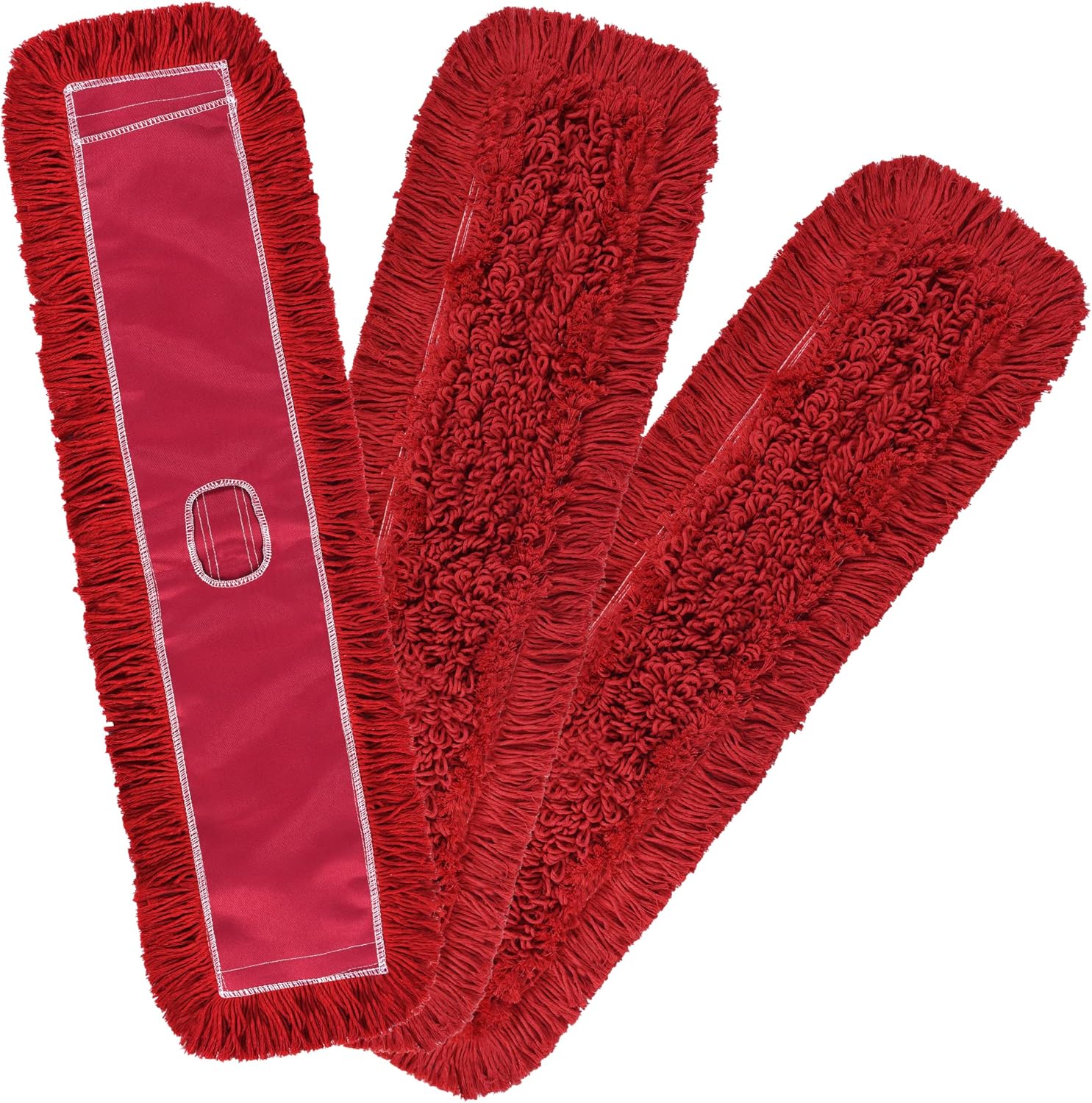 L Luke Supply Matthew 36 Dust Mop Refill 3 Pack Red
