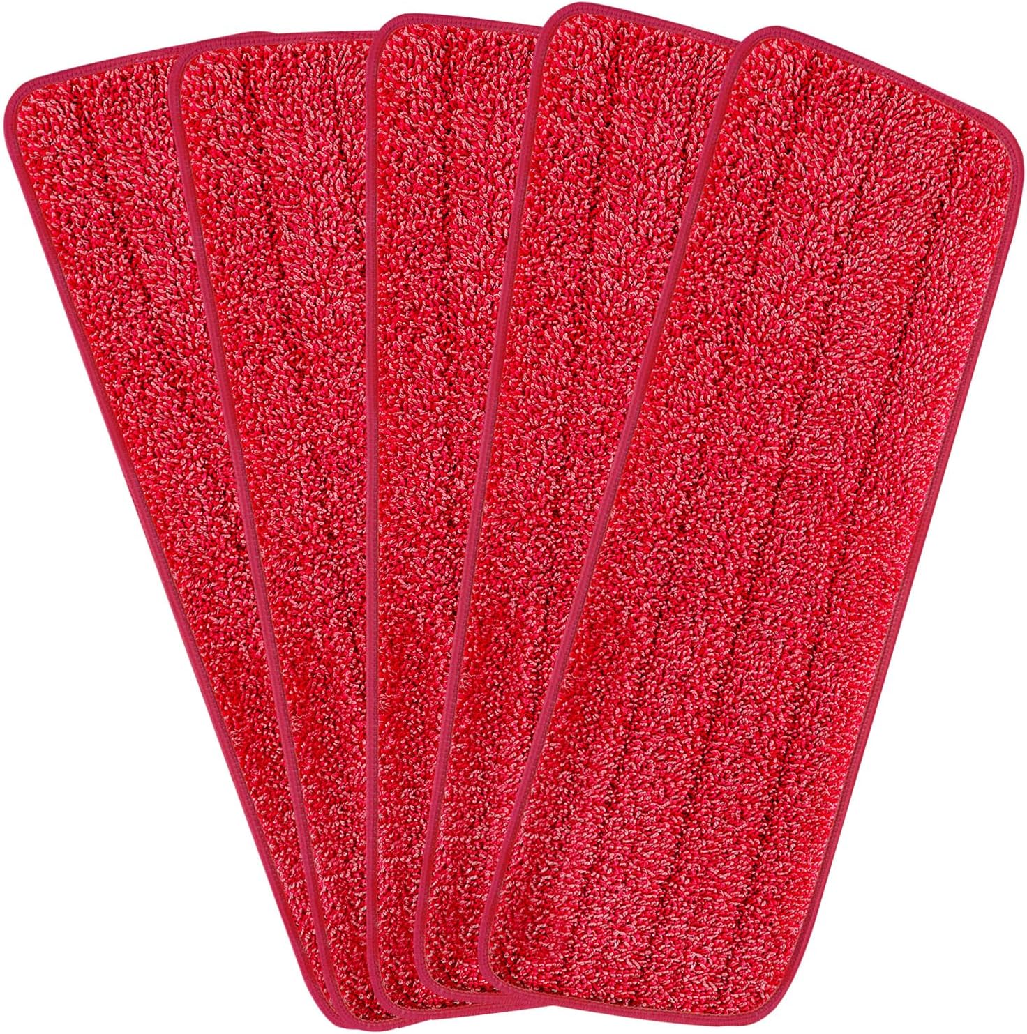 H-Gamely 165 Inch Reusable Mop Pads for Bona System